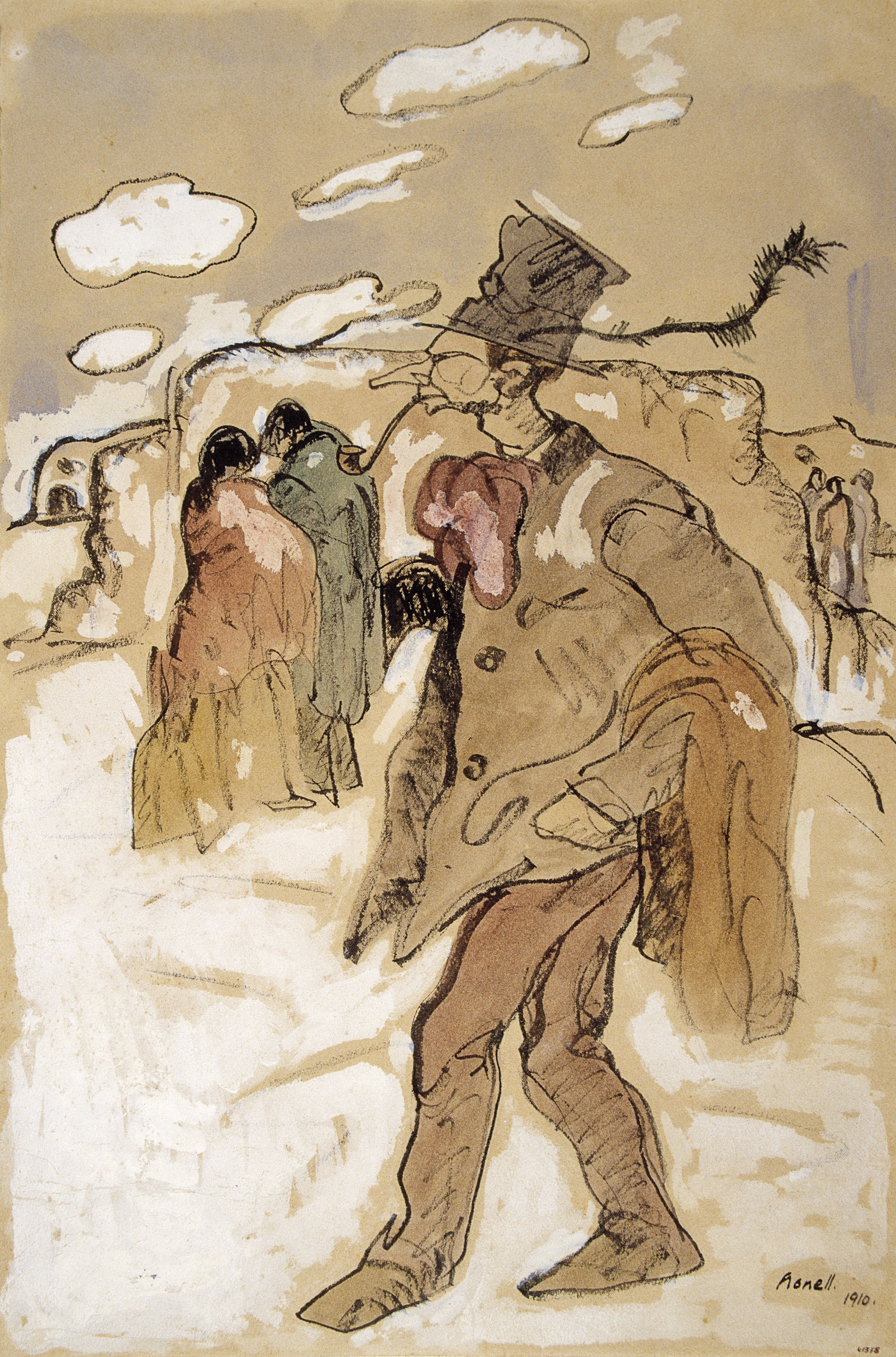 image for: Isidre Nonell - Un descregut - 1910