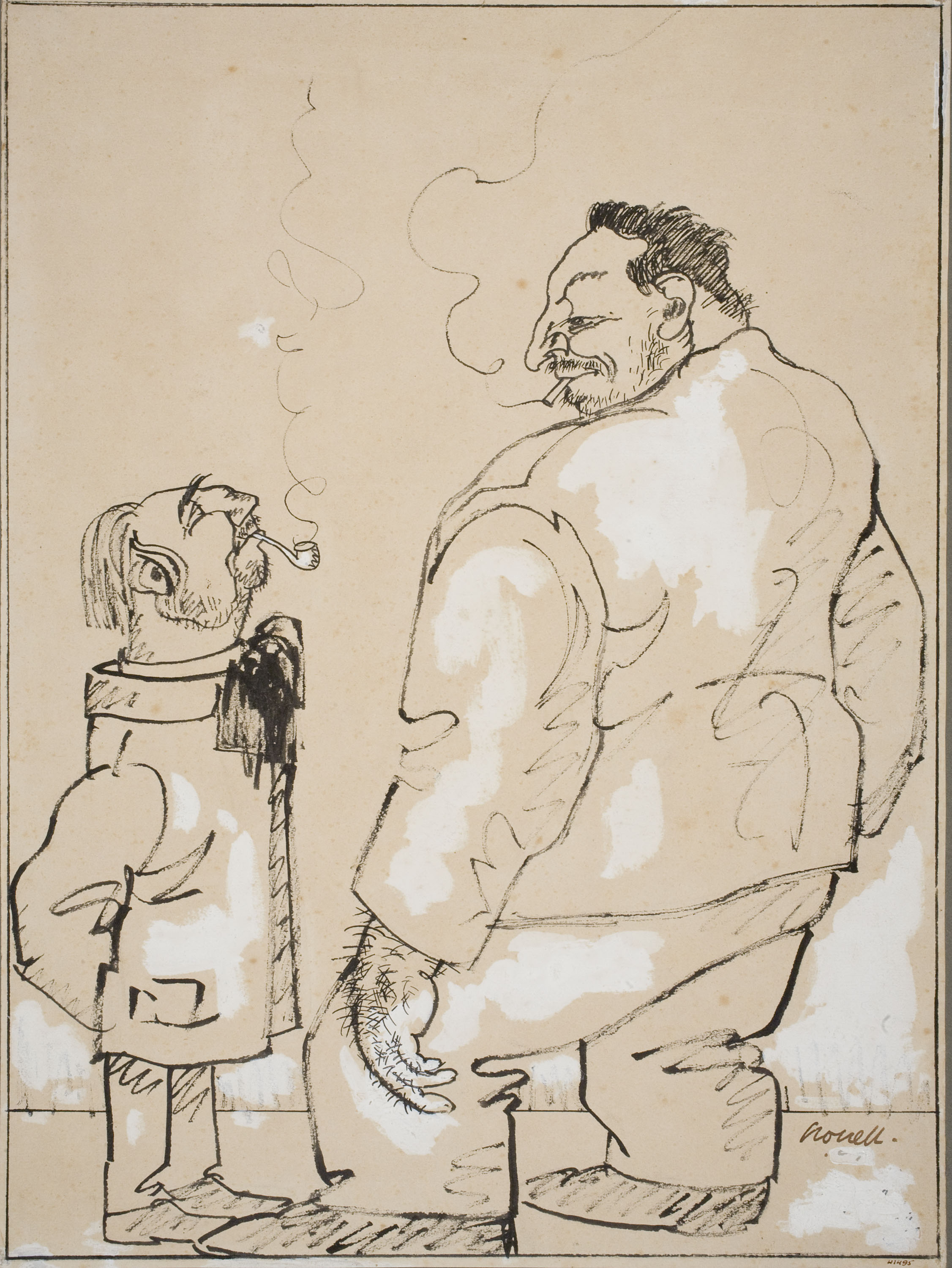 image for: Isidre Nonell - Que parla l'esperanto vostè? - 1909