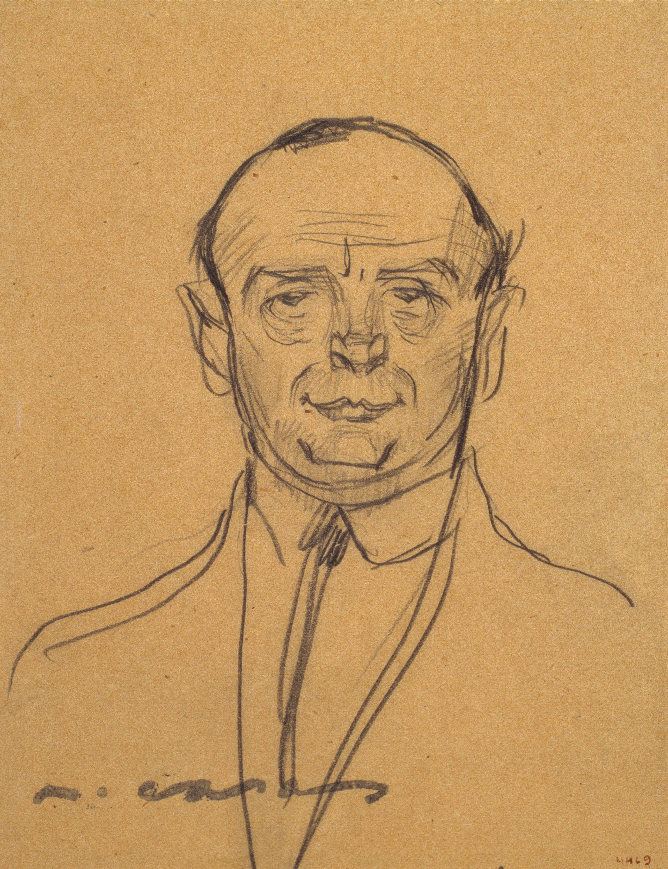 image for: Ramon Casas - Retrat de Josep Clarà - Primer quart del segle XX