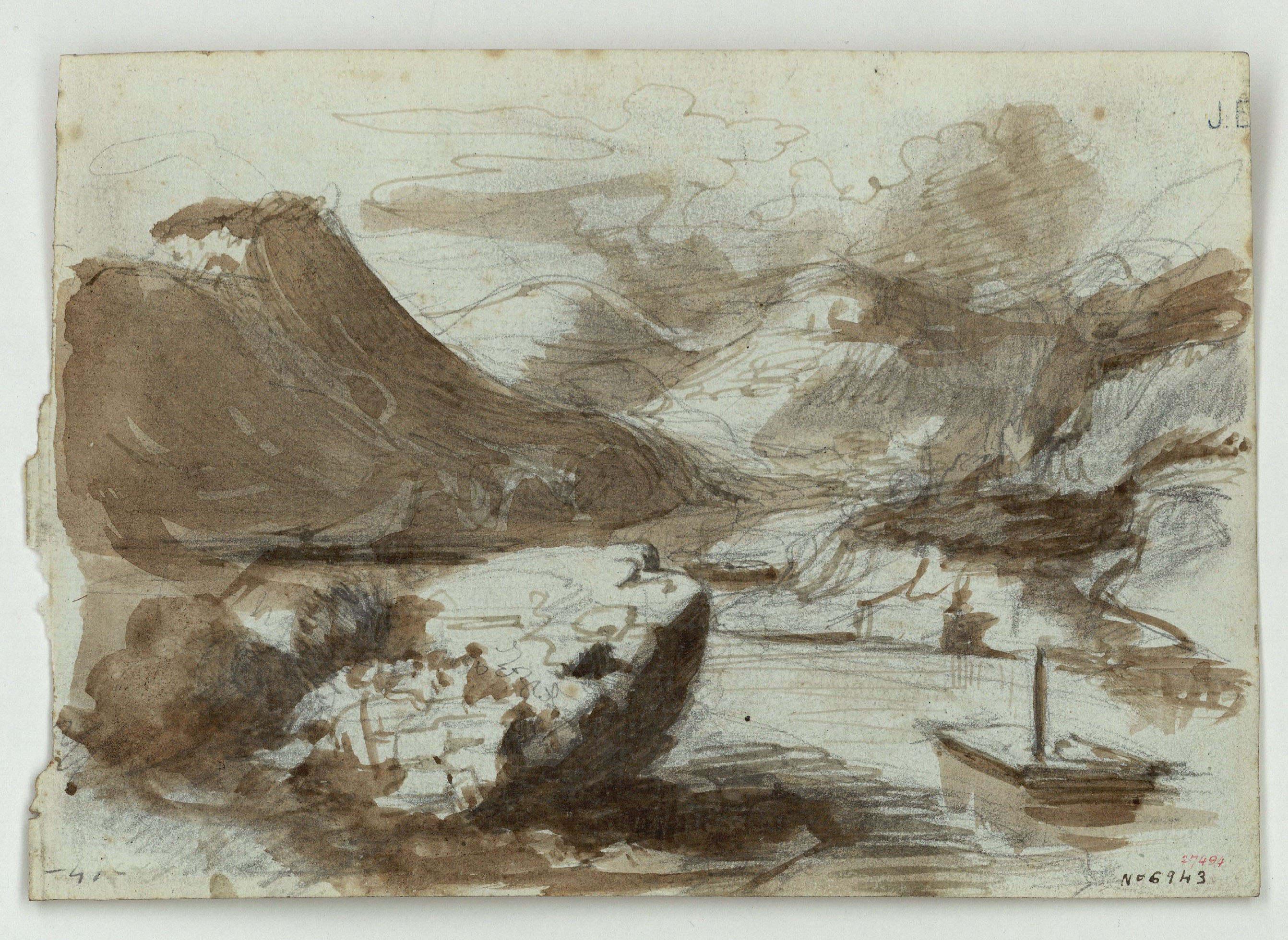 image for: Marià Fortuny - Paisatge - Cap a 1853-1856