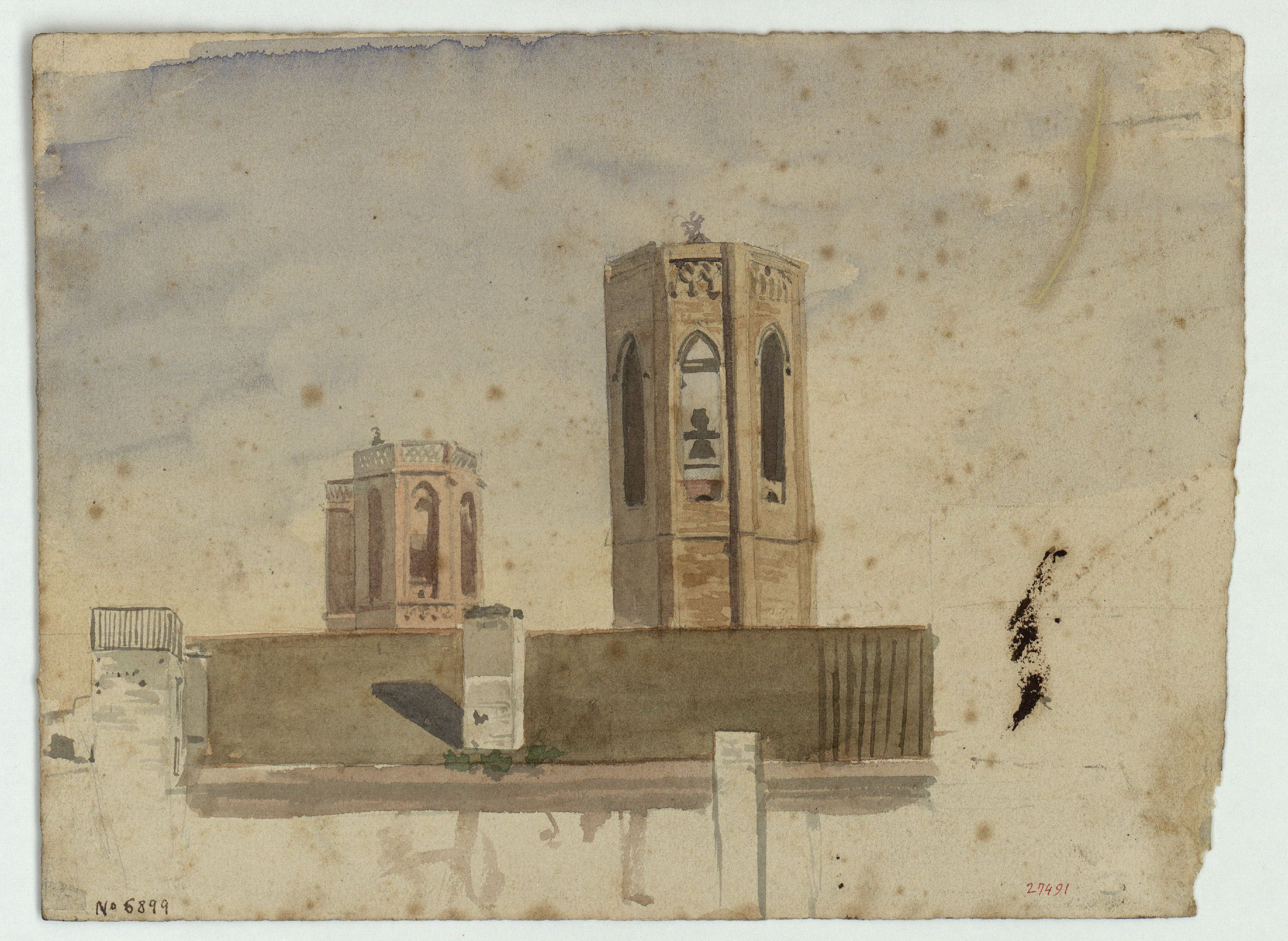 image for: Marià Fortuny - Pedralbes - Cap a 1856-1858
