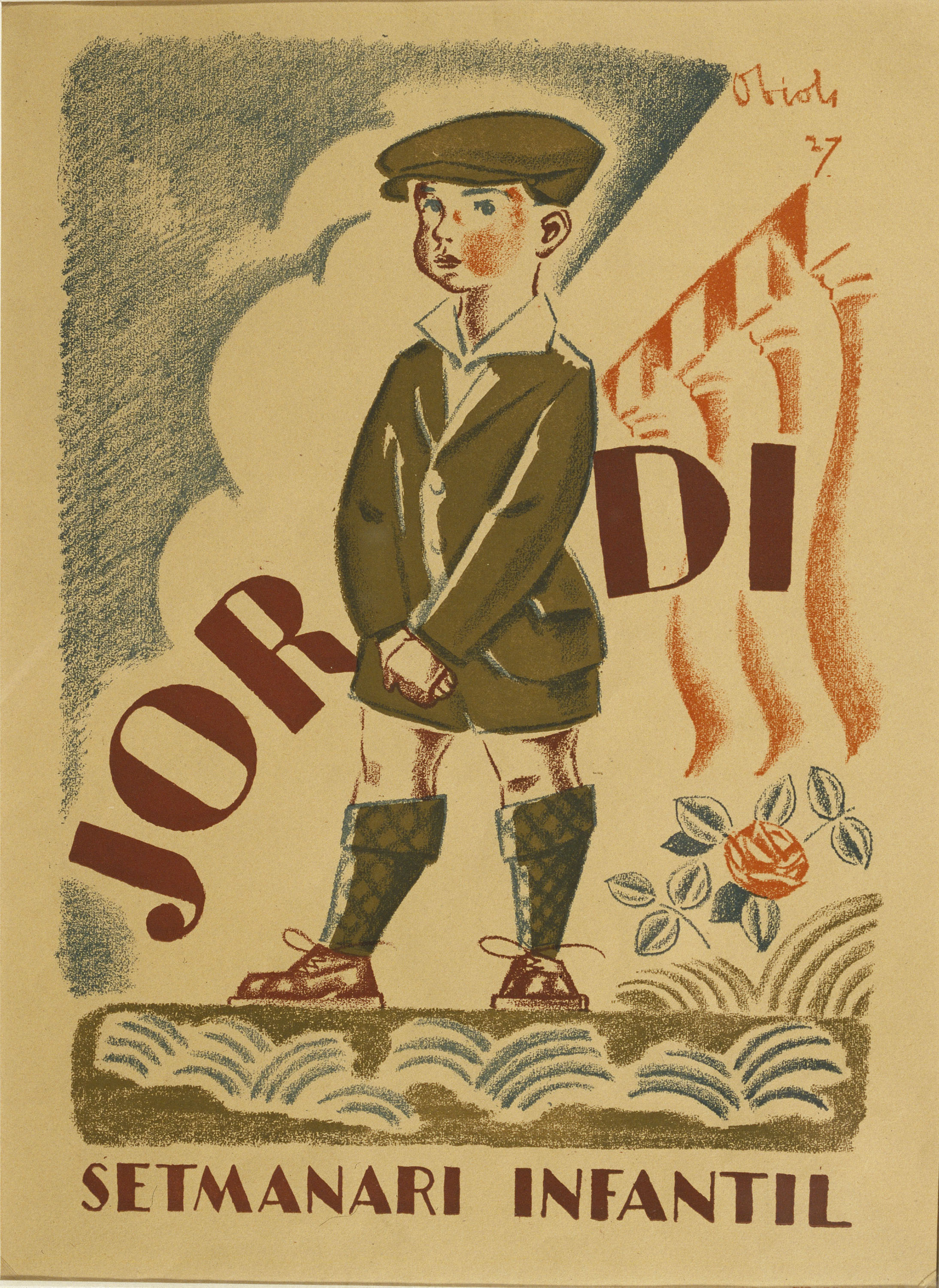 image for: Josep Obiols - Jordi. Setmanari infantil - 1927