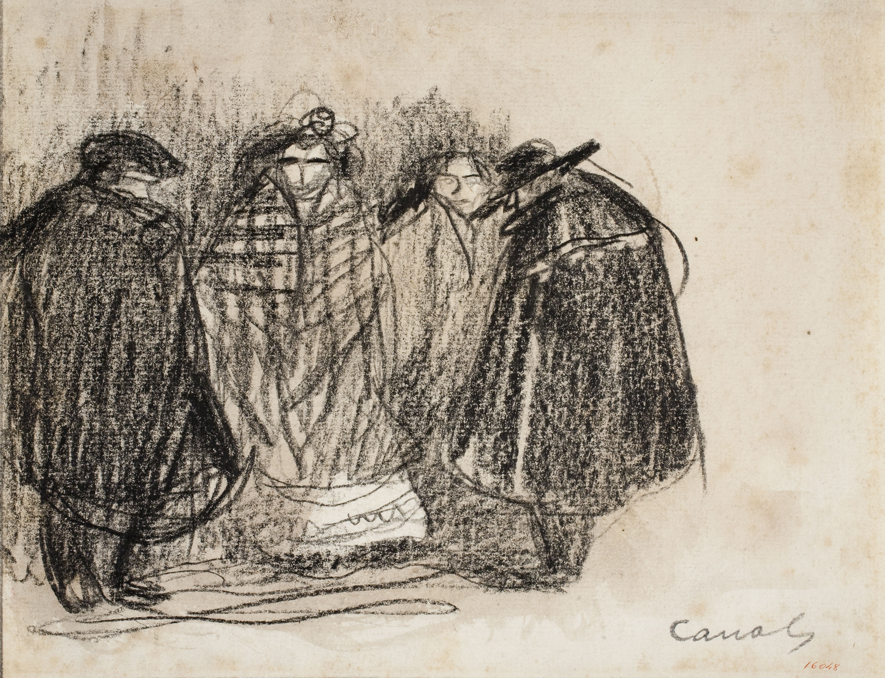 image for: Ricard Canals - Grup de figures - Cap a 1900-1910