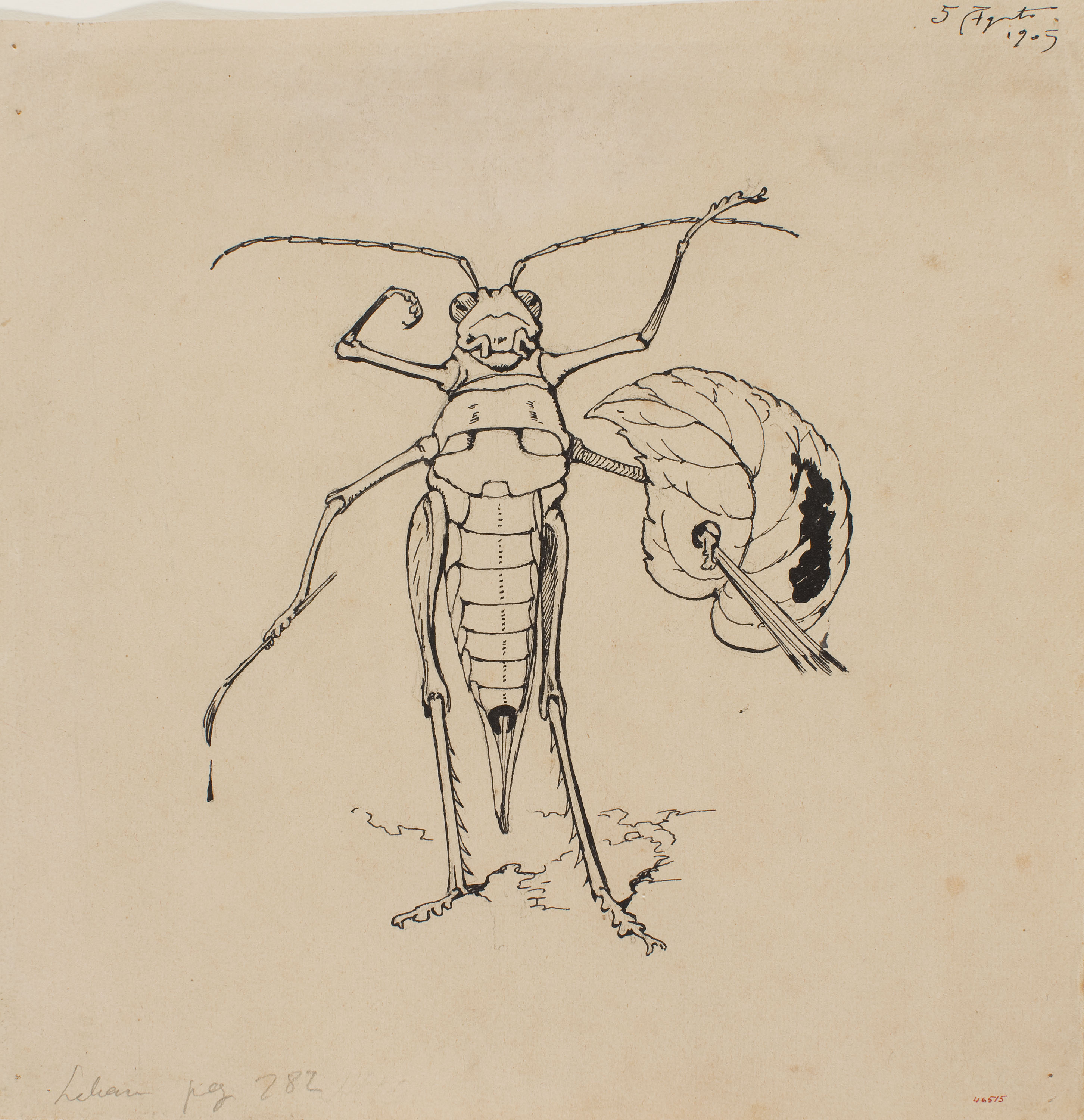 image for: Apel·les Mestres - Pregadéu fent de pintor. Culdellàntia per al poema «Liliana» d'Apel·les Mestres - 1905