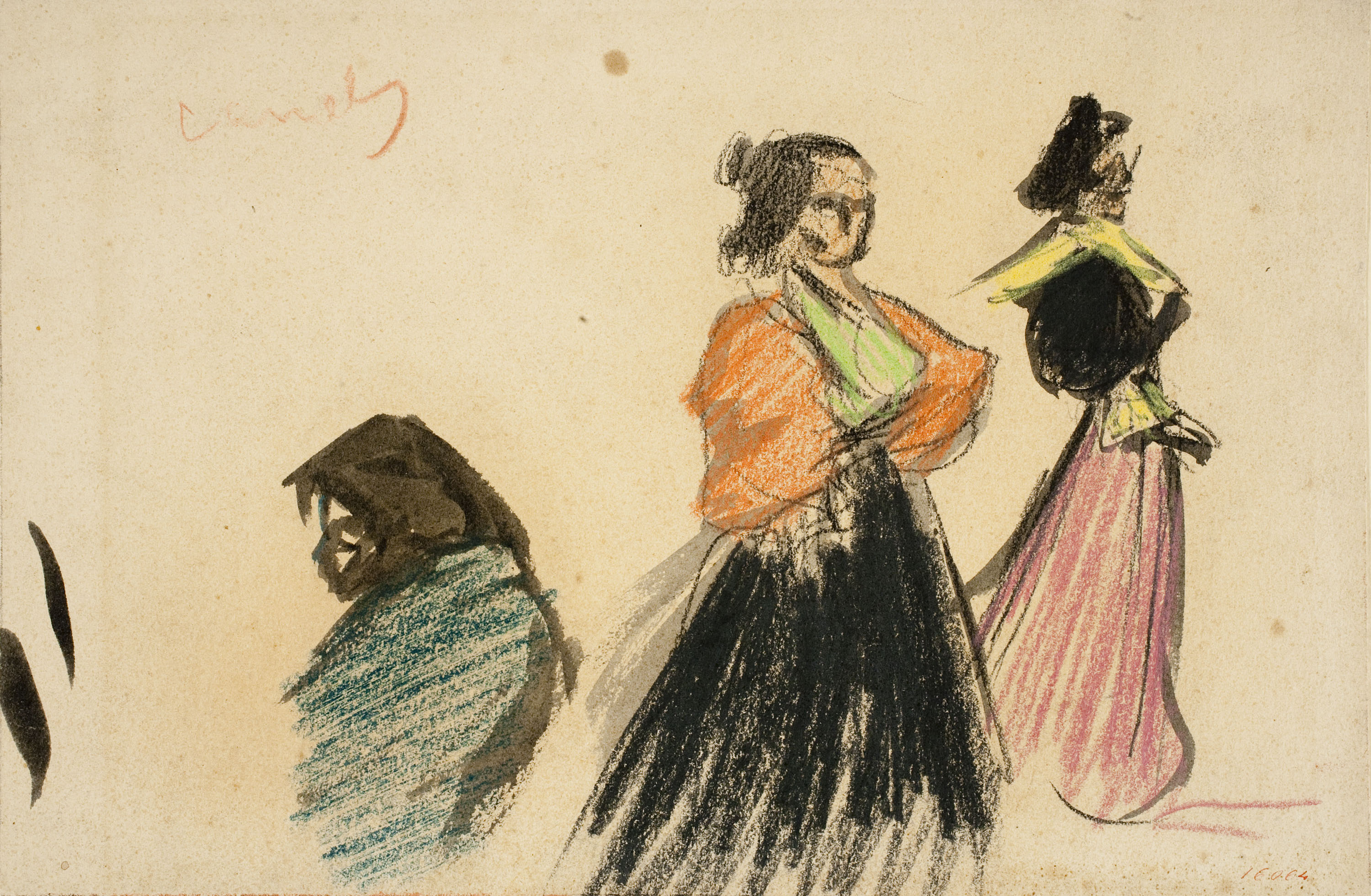 image for: Ricard Canals - Gitanes - Cap a 1910-1920