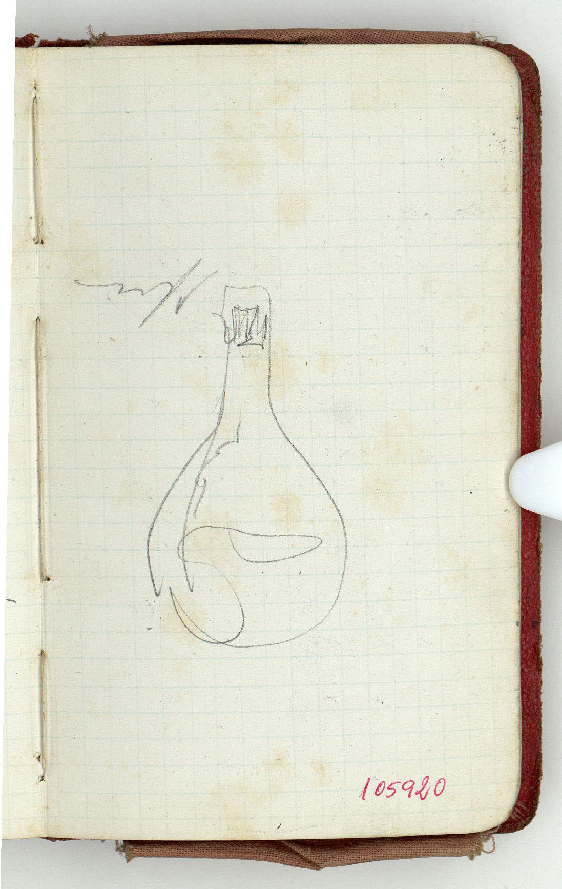 image for: Marià Fortuny - Ampolla - Cap a 1863-1866
