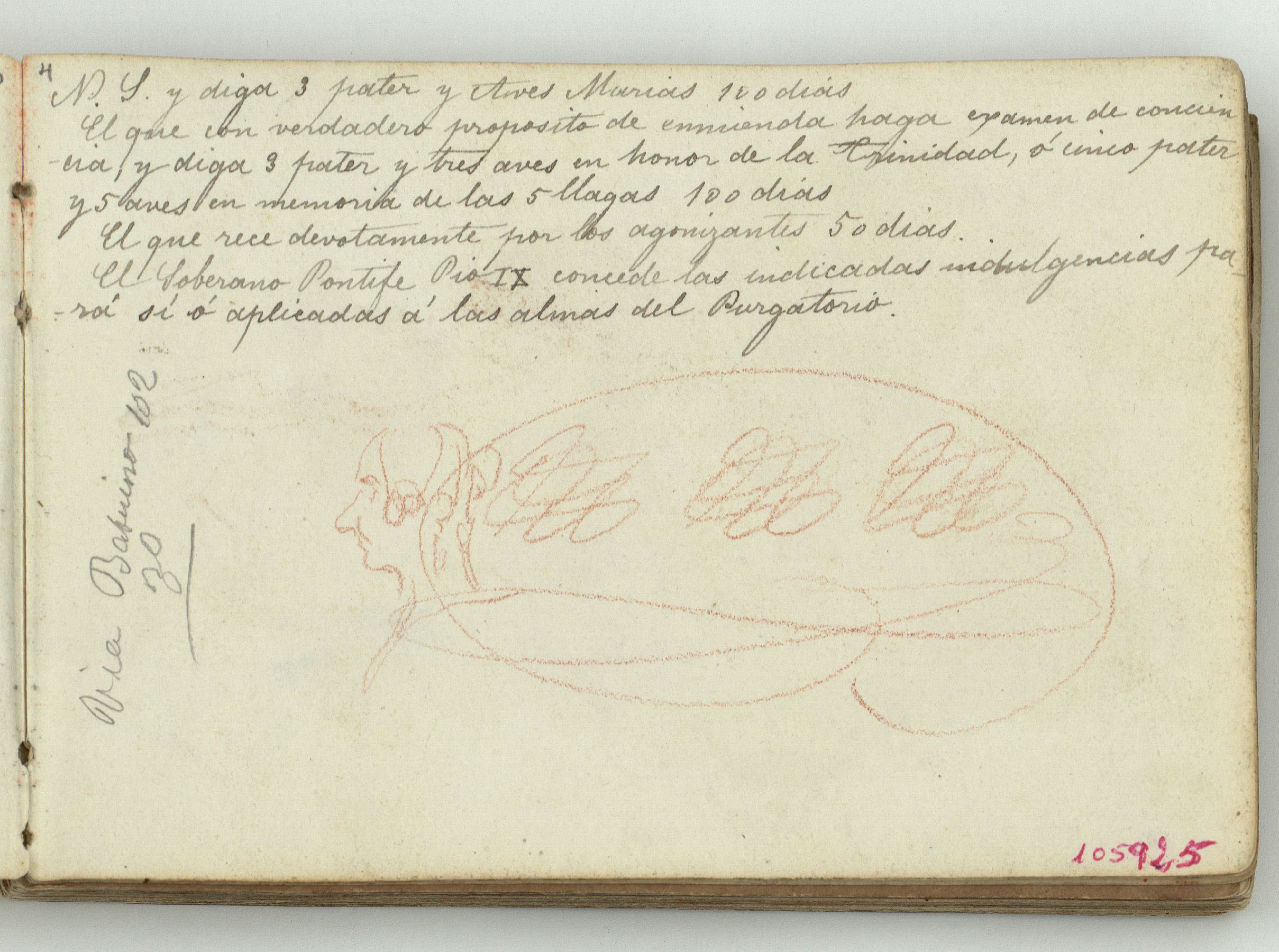image for: Marià Fortuny - Cap masculí (anvers) / Gallines (revers) - Cap a 1863-1869