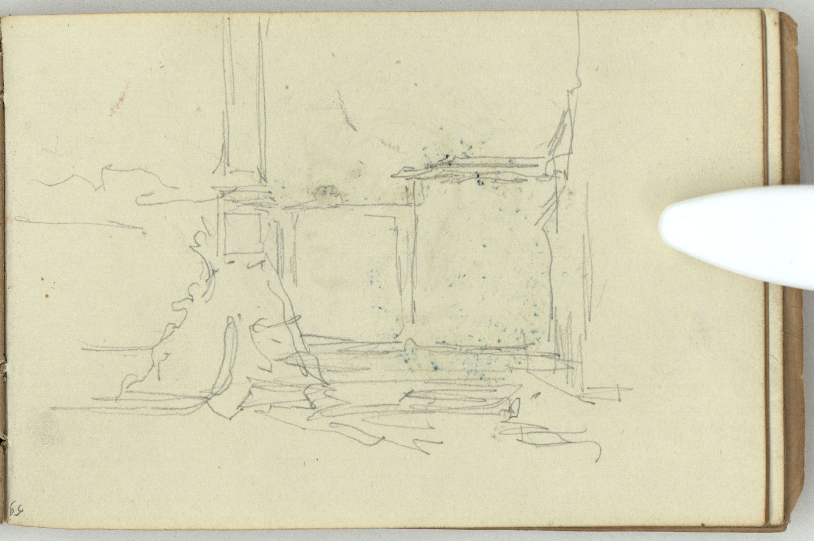 image for: Marià Fortuny - Moneda (anvers) / Basament de monòlit (revers) - Cap a 1863-1872 [1]