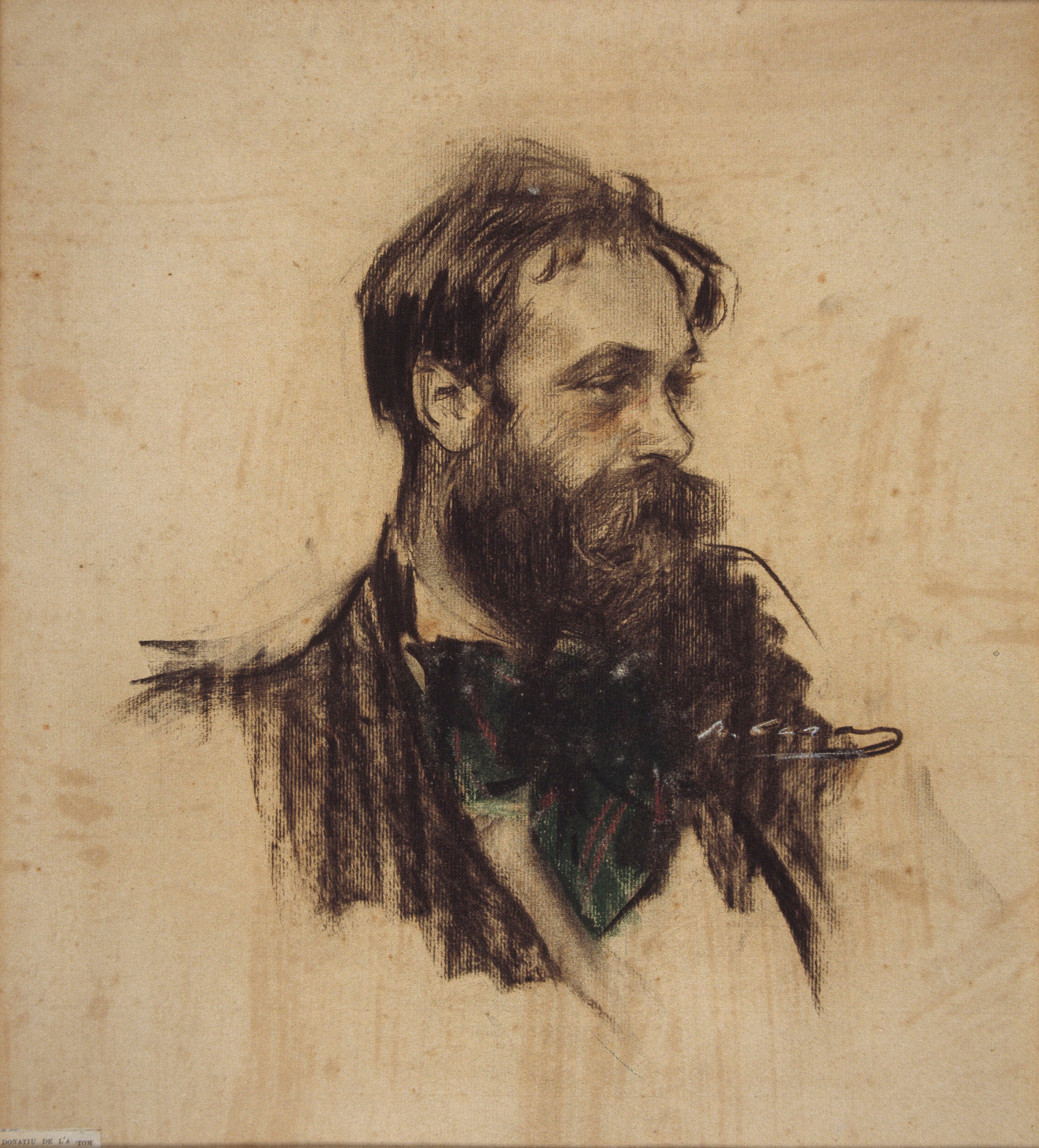 image for: Ramon Casas - Retrat de Joaquim Mir - Cap a 1901