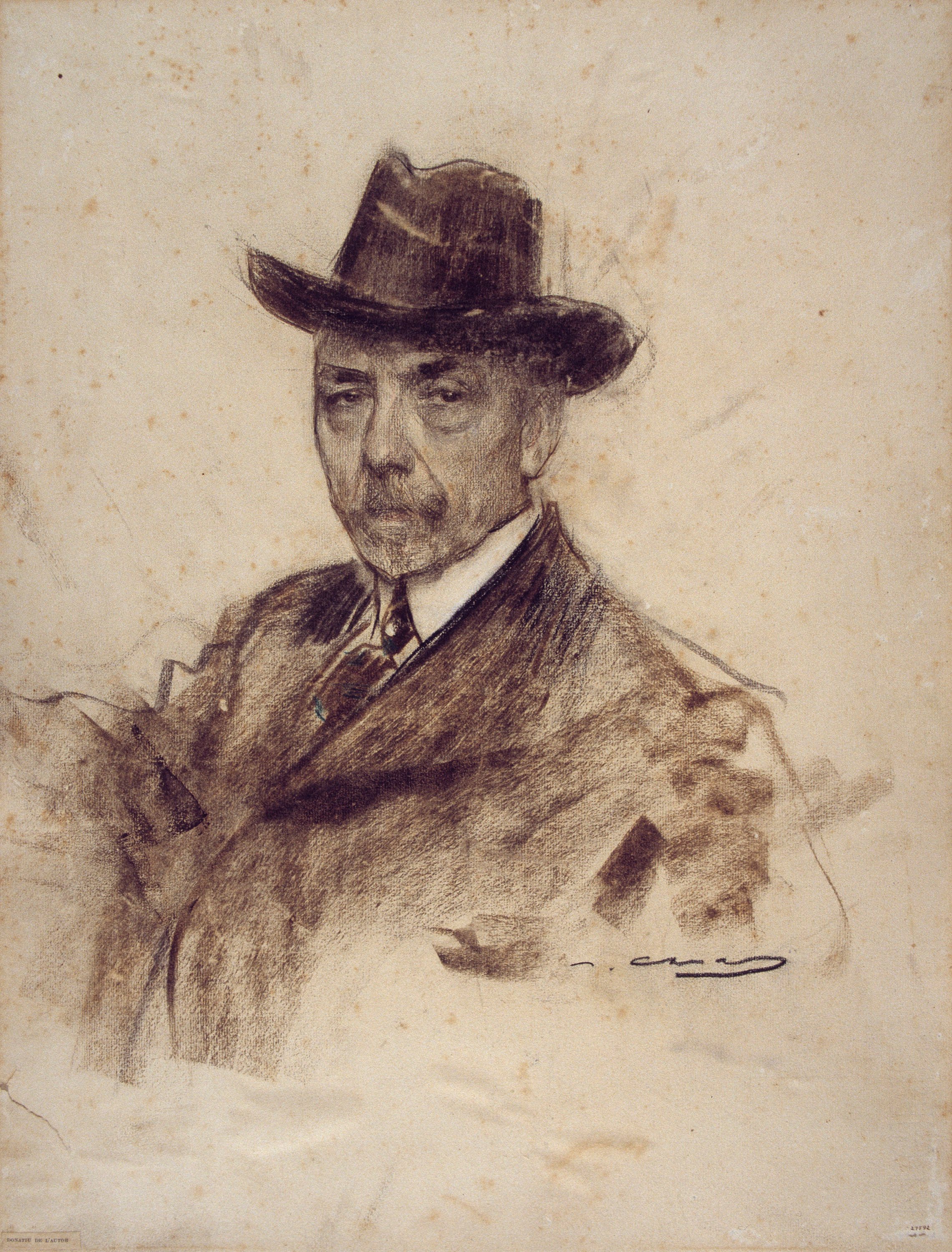 image for: Ramon Casas - Retrat de Juli Marial - Cap a 1906