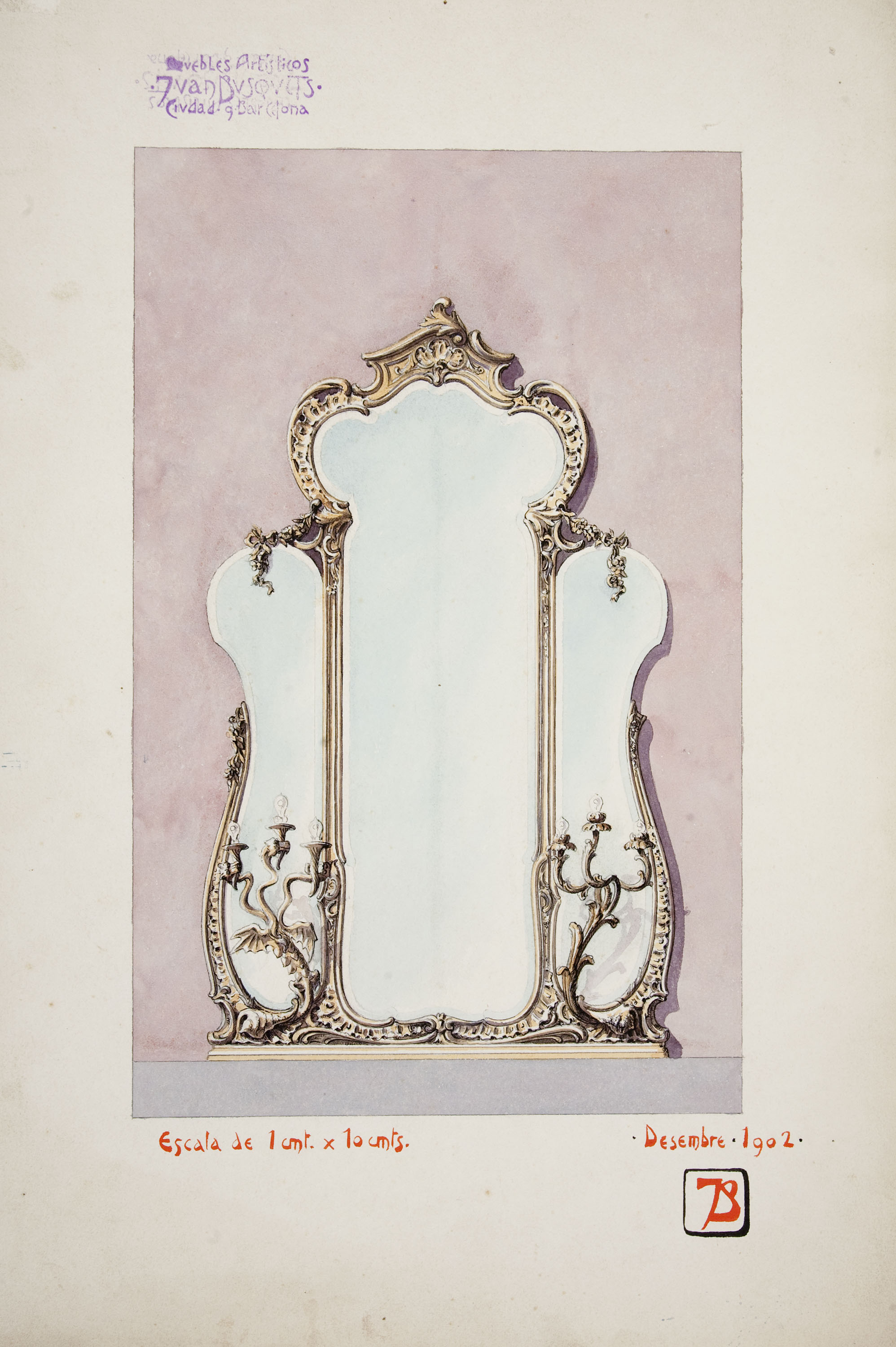 image for: Joan Busquets - Mirall - 1902