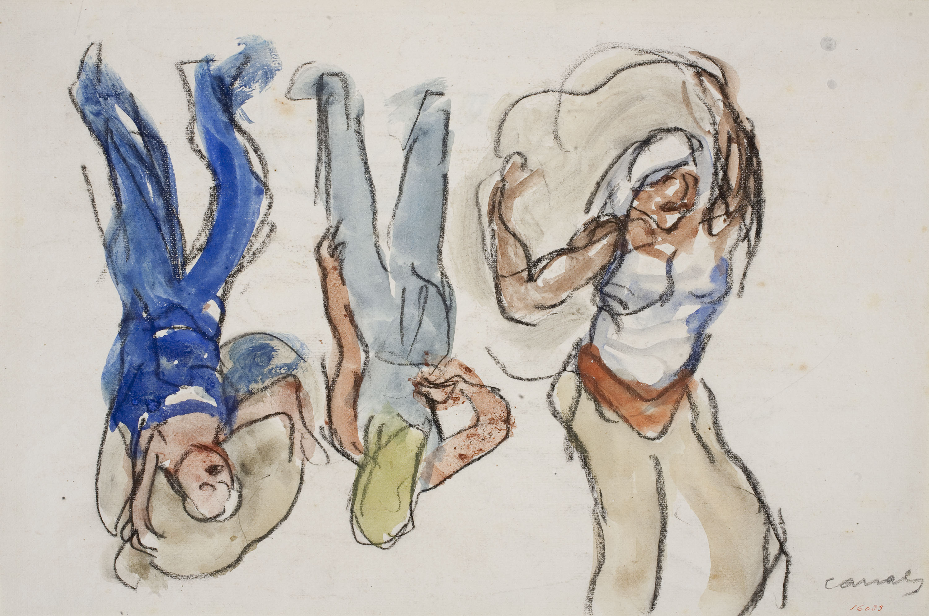 Ricard Canals - Descarregadors de moll - Cap a 1900-1910 image for: Ricard Canals - Descarregadors de moll - Cap a 1900-1910