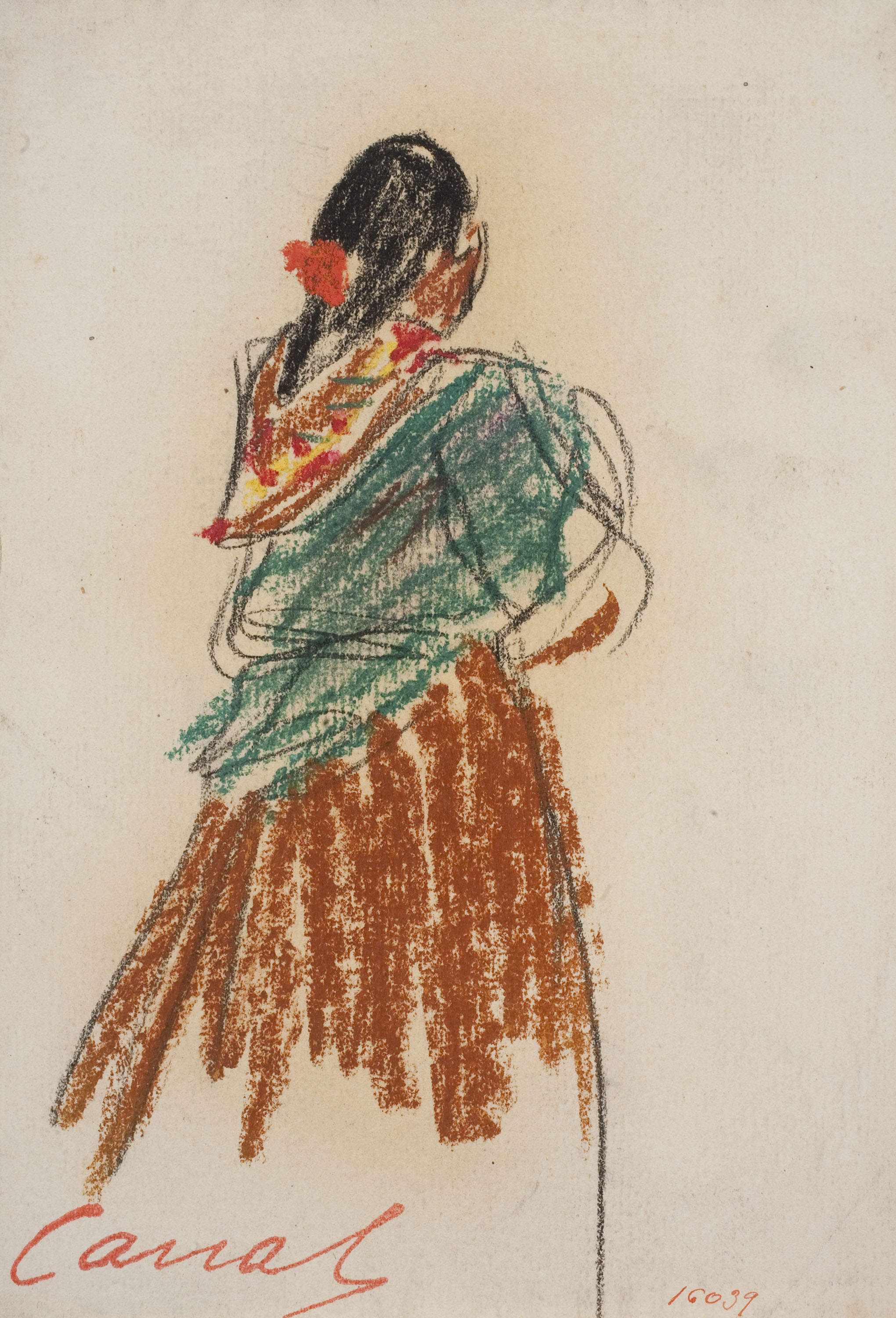 image for: Ricard Canals - Gitana - Cap a 1910