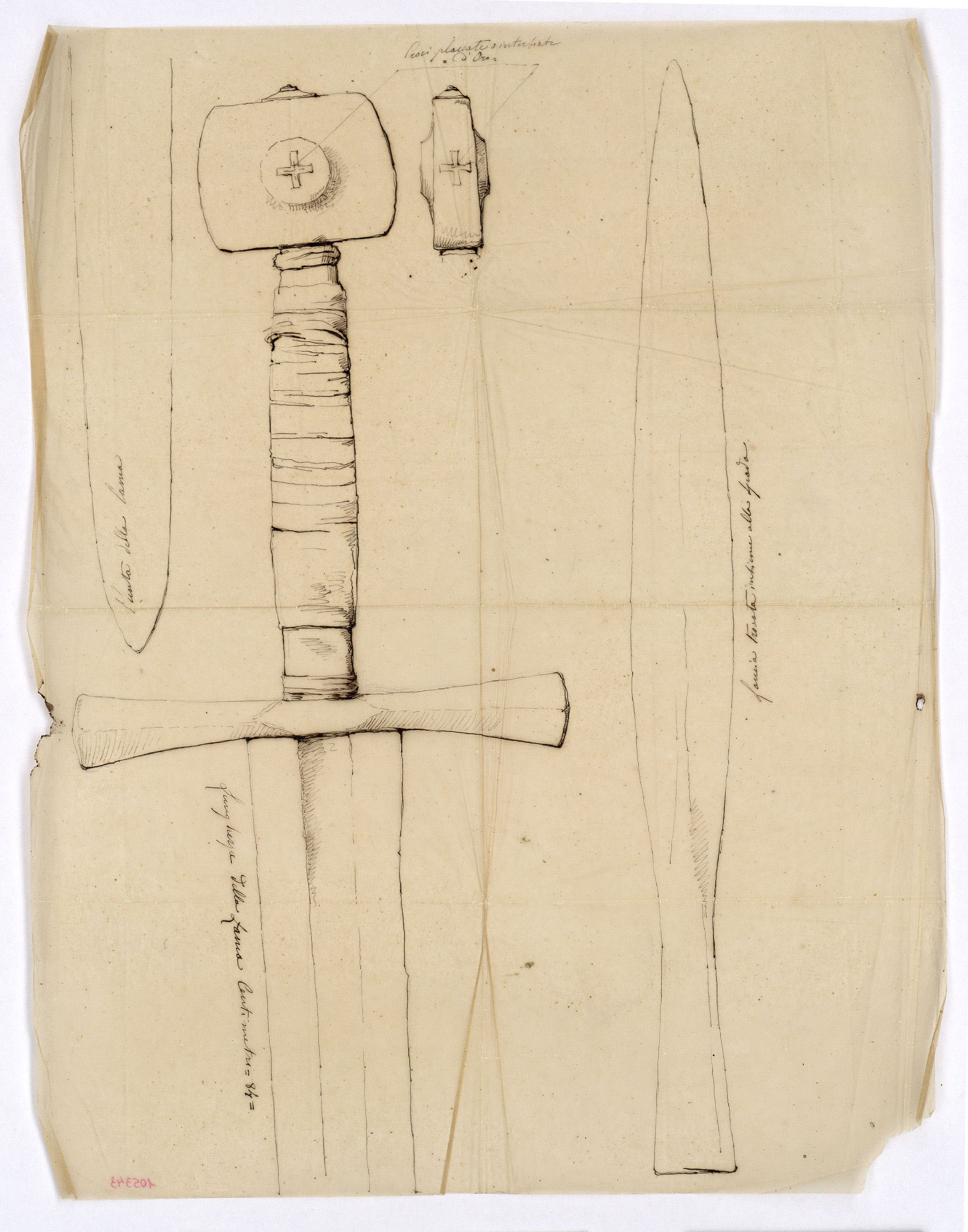 image for: Marià Fortuny - Espasa i llança - Cap a 1863-1866