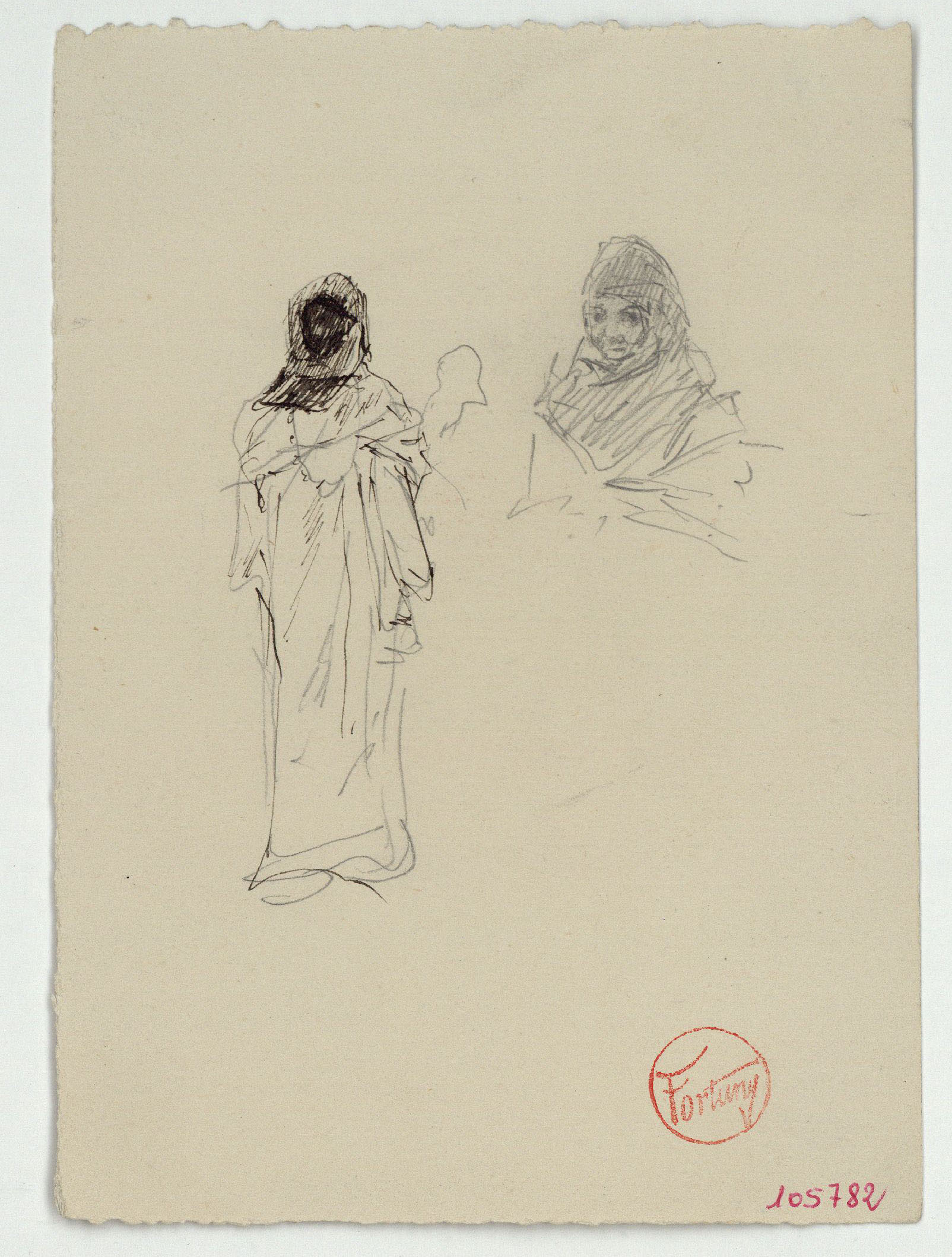 image for: Marià Fortuny - Marroquins - Cap a 1862-1867