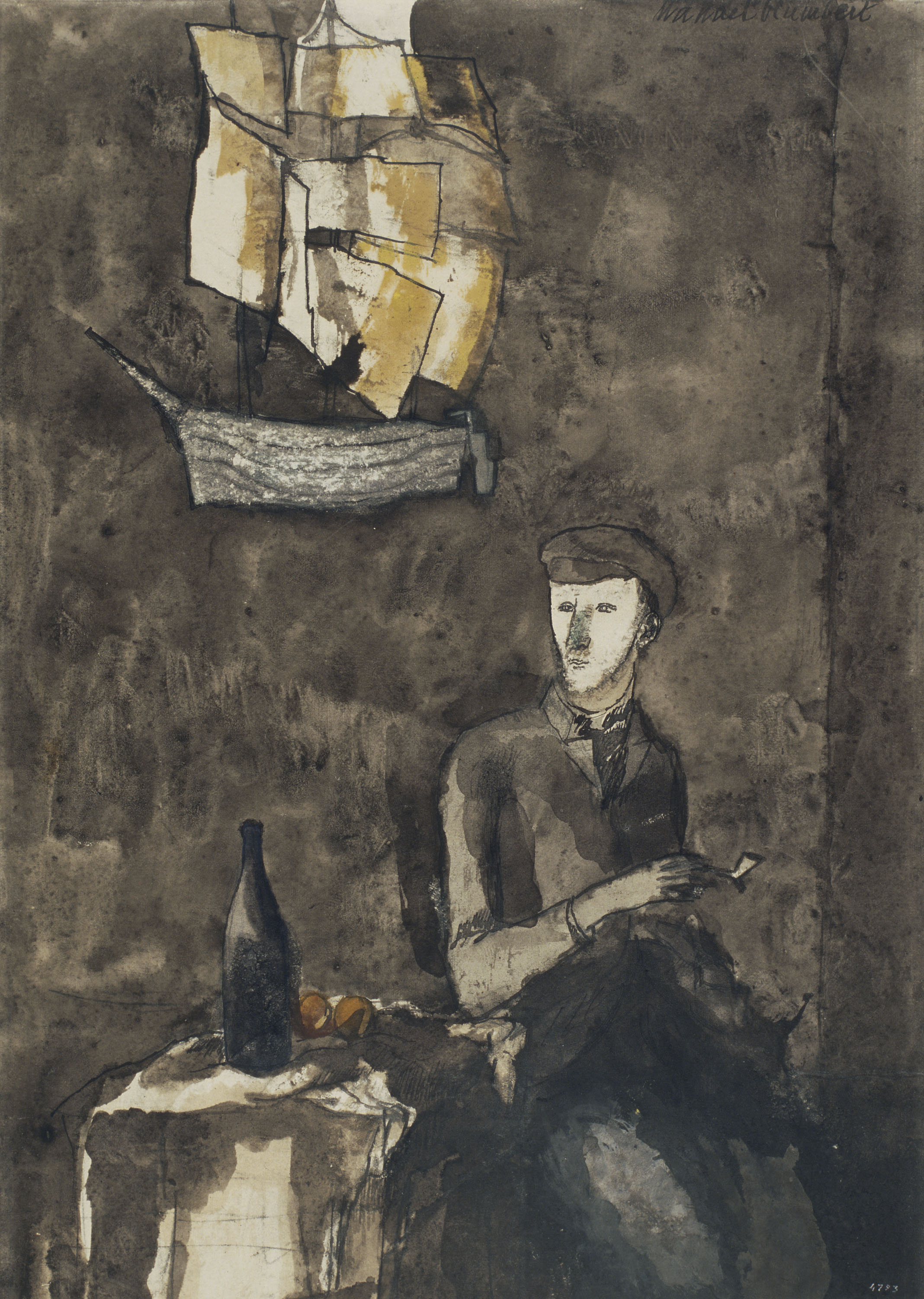 image for: Manuel Humbert - Home assegut - Cap a 1915