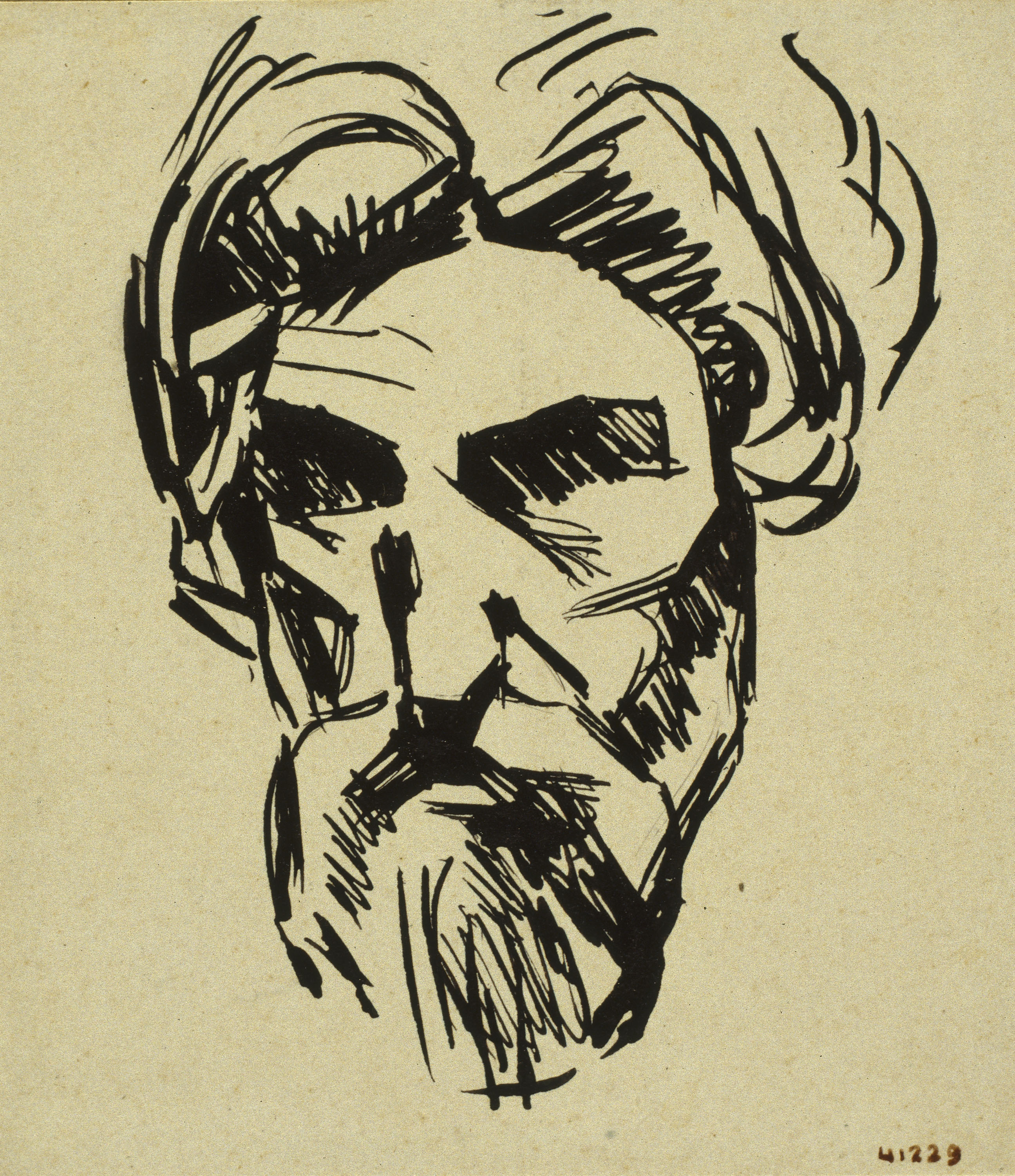 image for: Joaquim Torres-García - Autoretrat - Cap a 1917