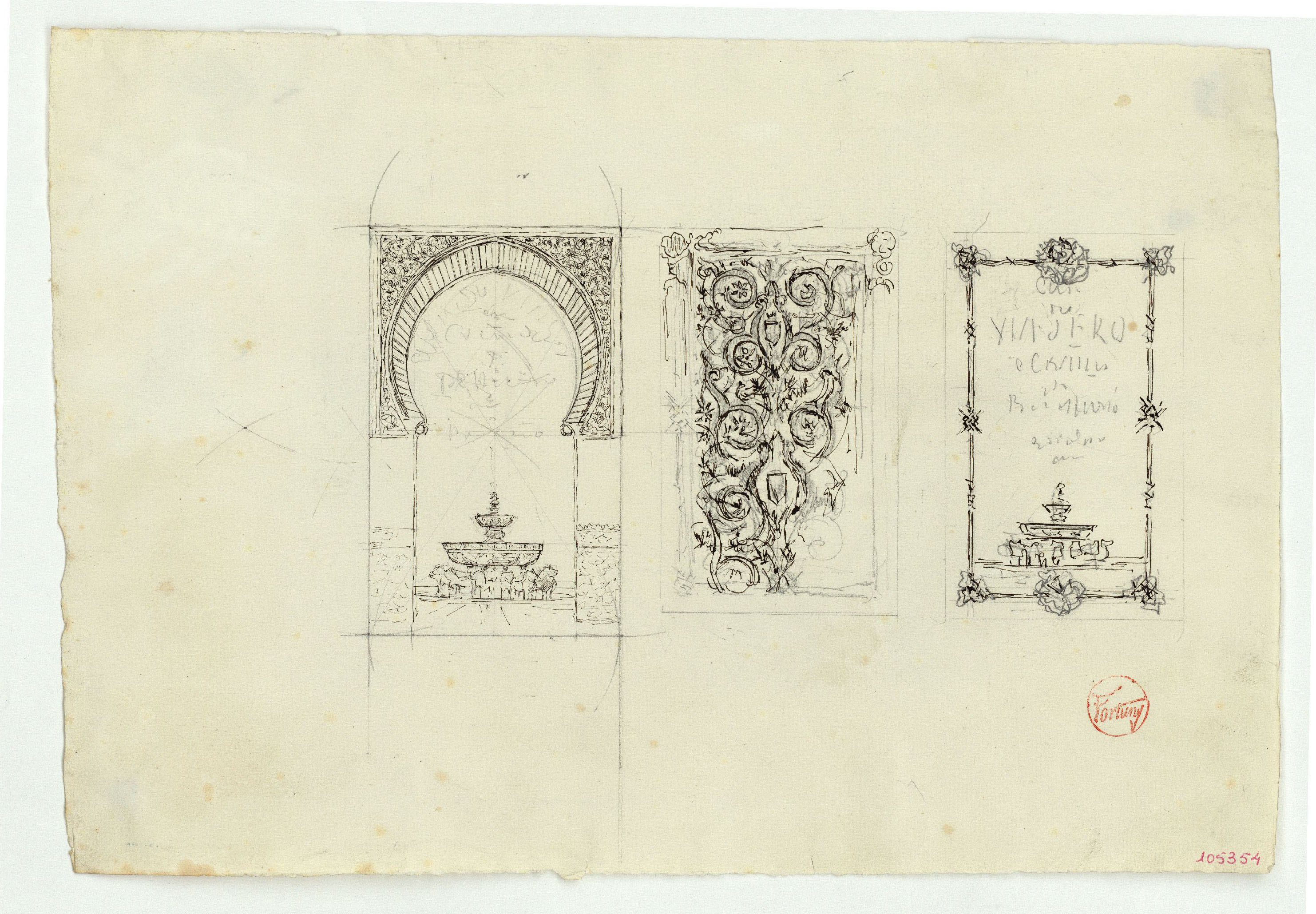 image for: Marià Fortuny - Portades de llibre - Cap a 1870-1872