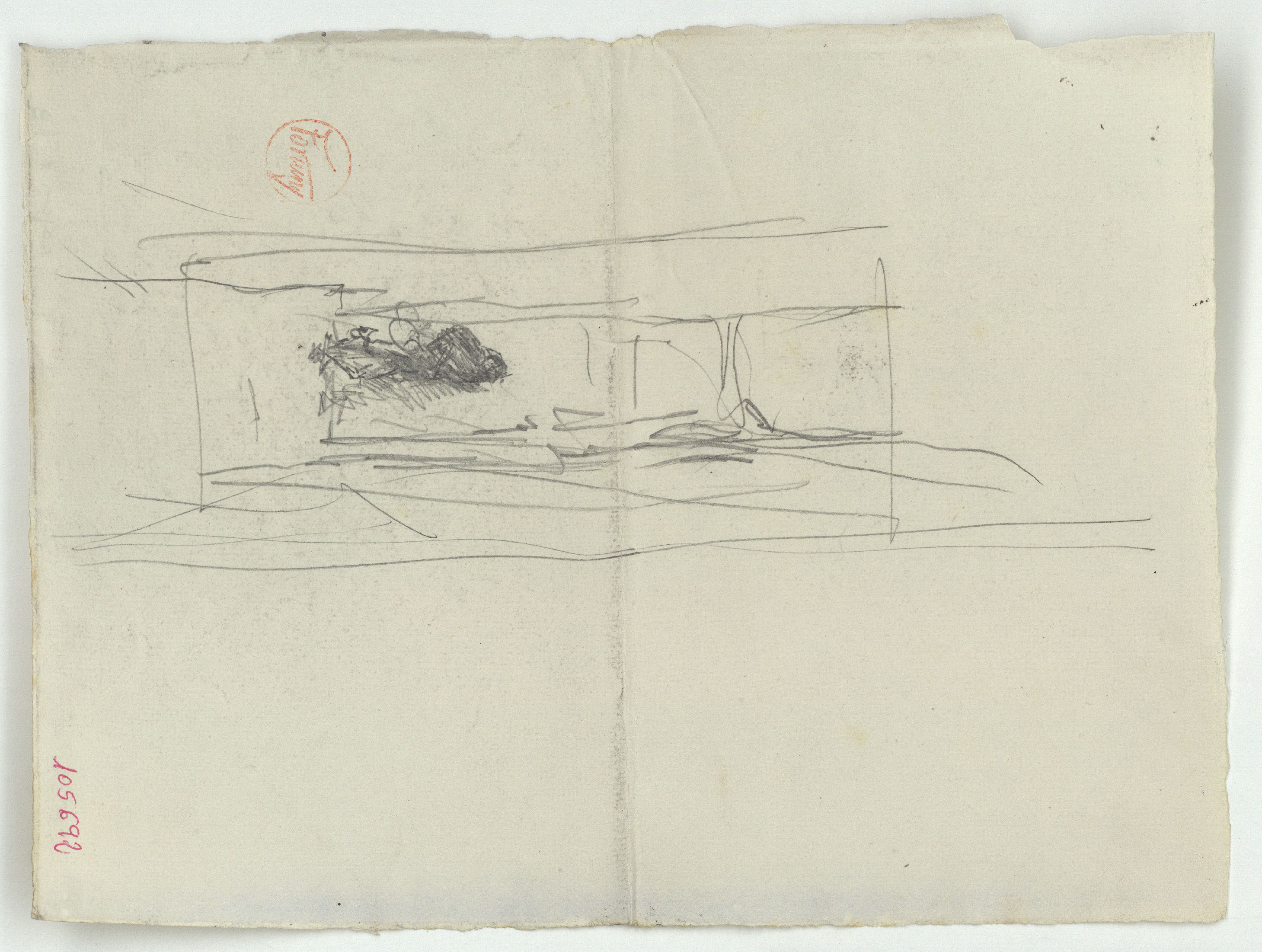 image for: Marià Fortuny - Croquis inconcret - Cap a 1867-1874