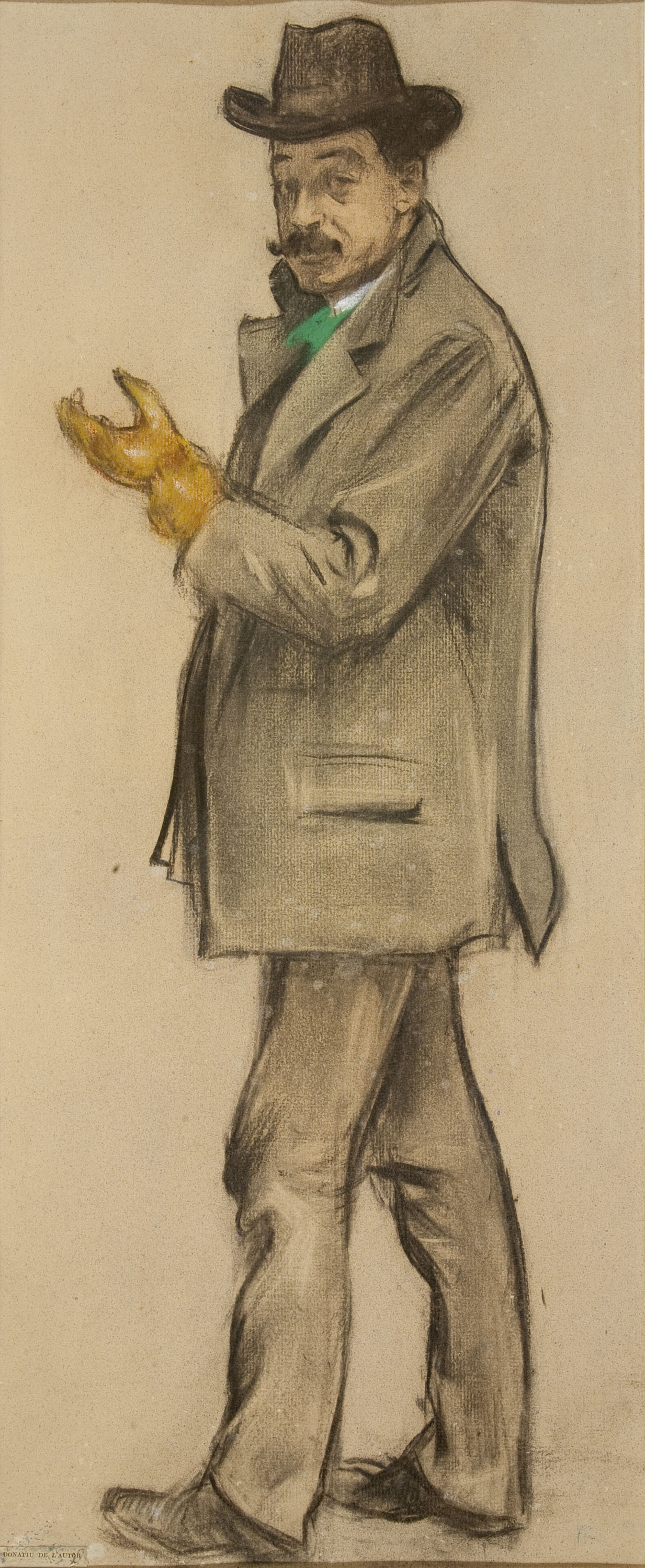 image for: Ramon Casas - Retrat d'Antoni de Ferrater - Cap a 1897-1899