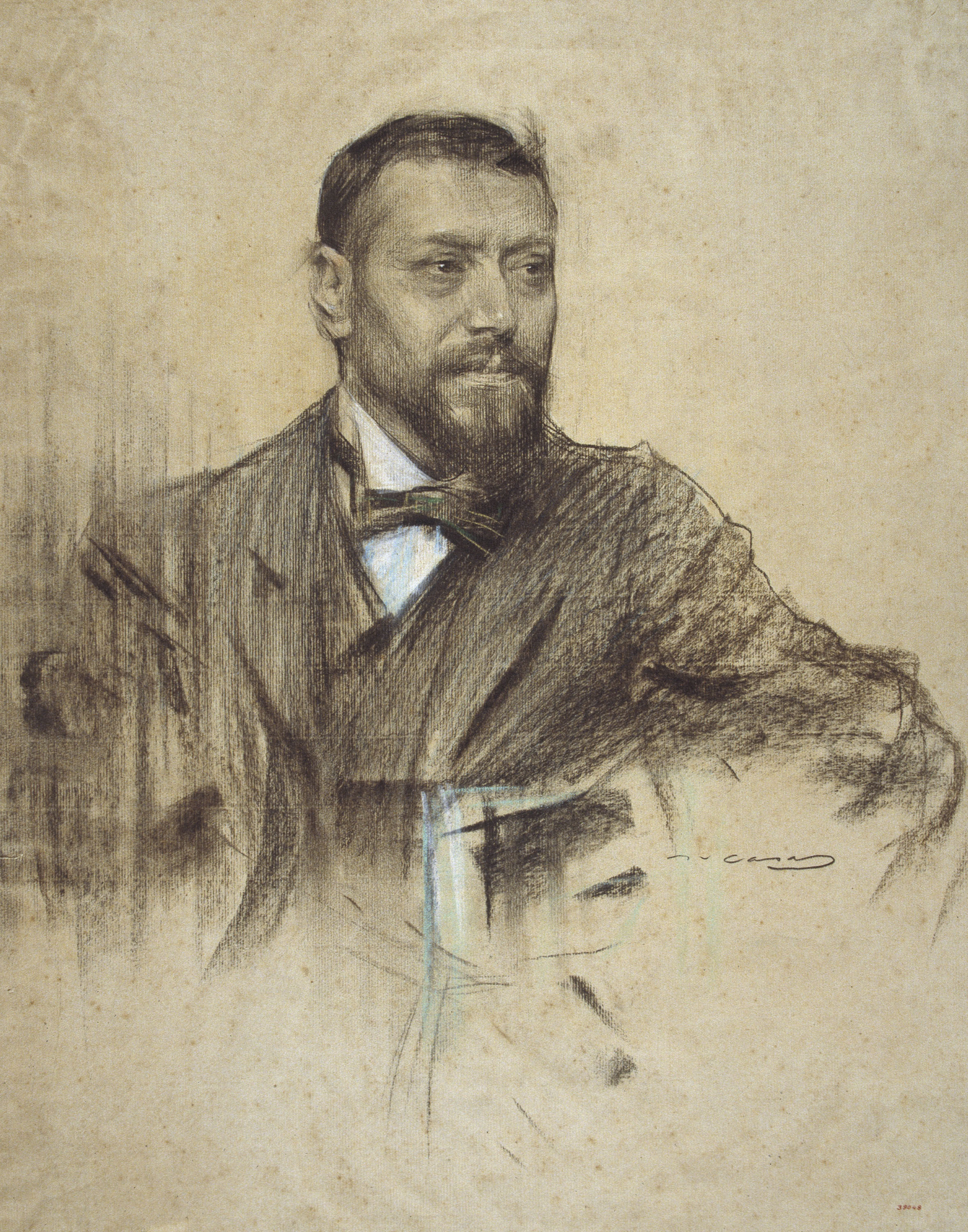 image for: Ramon Casas - Retrat de José Francos Rodríguez - Cap a 1904-1905