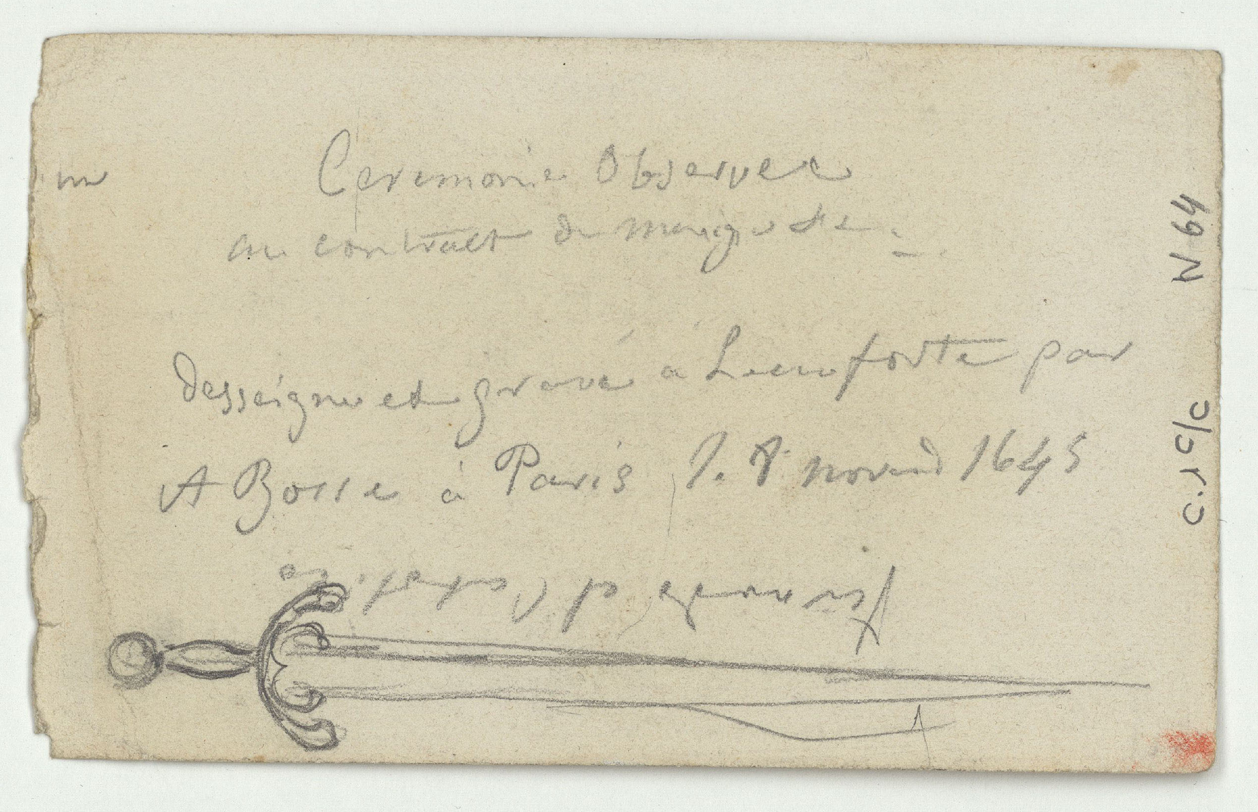 image for: Marià Fortuny - Figures masculines amb indumentària del segle XVI (anvers) / Espasa de Ferran el Catòlic (revers) - Cap a 1867-1872 [1]