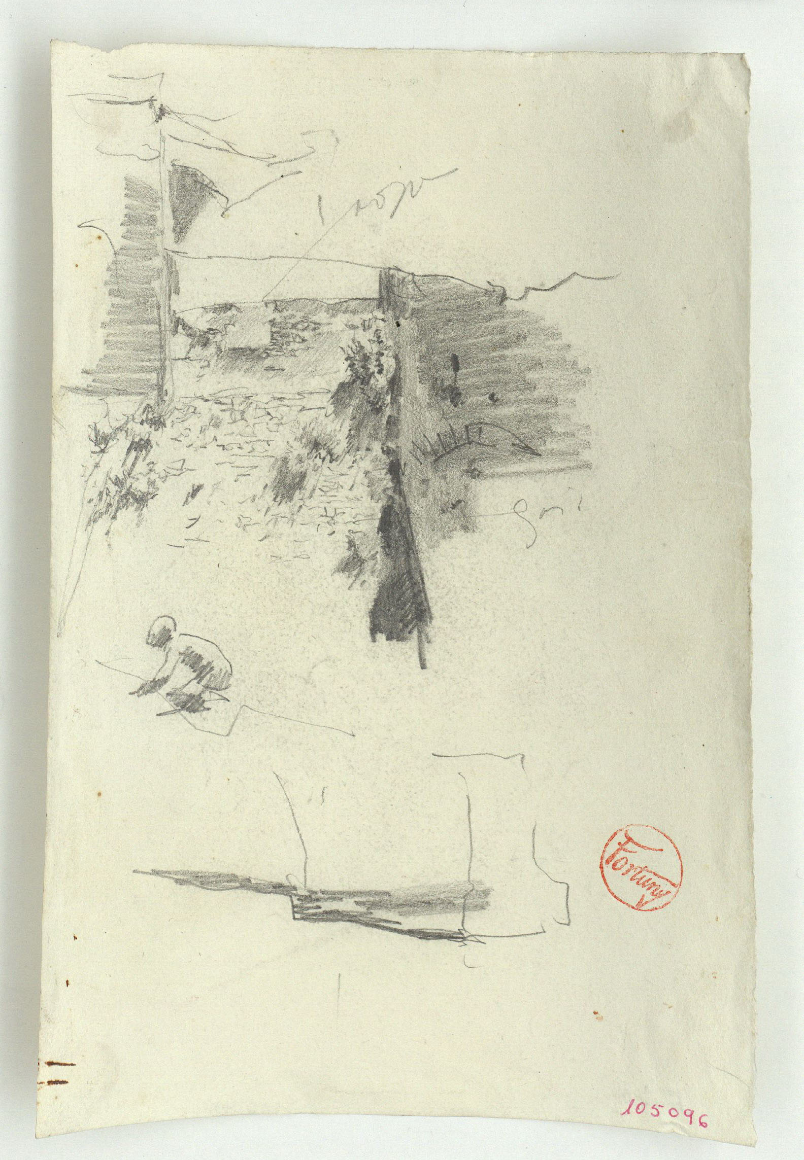 image for: Marià Fortuny - Resta arquitectònica - Cap a 1874