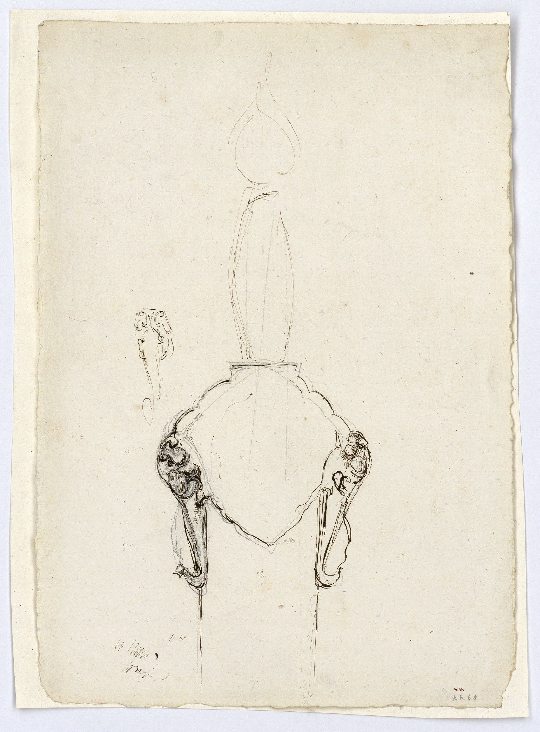 image for: Marià Fortuny - Pom i guarnició d'una espasa d'estil musulmà - Cap a 1870-1872