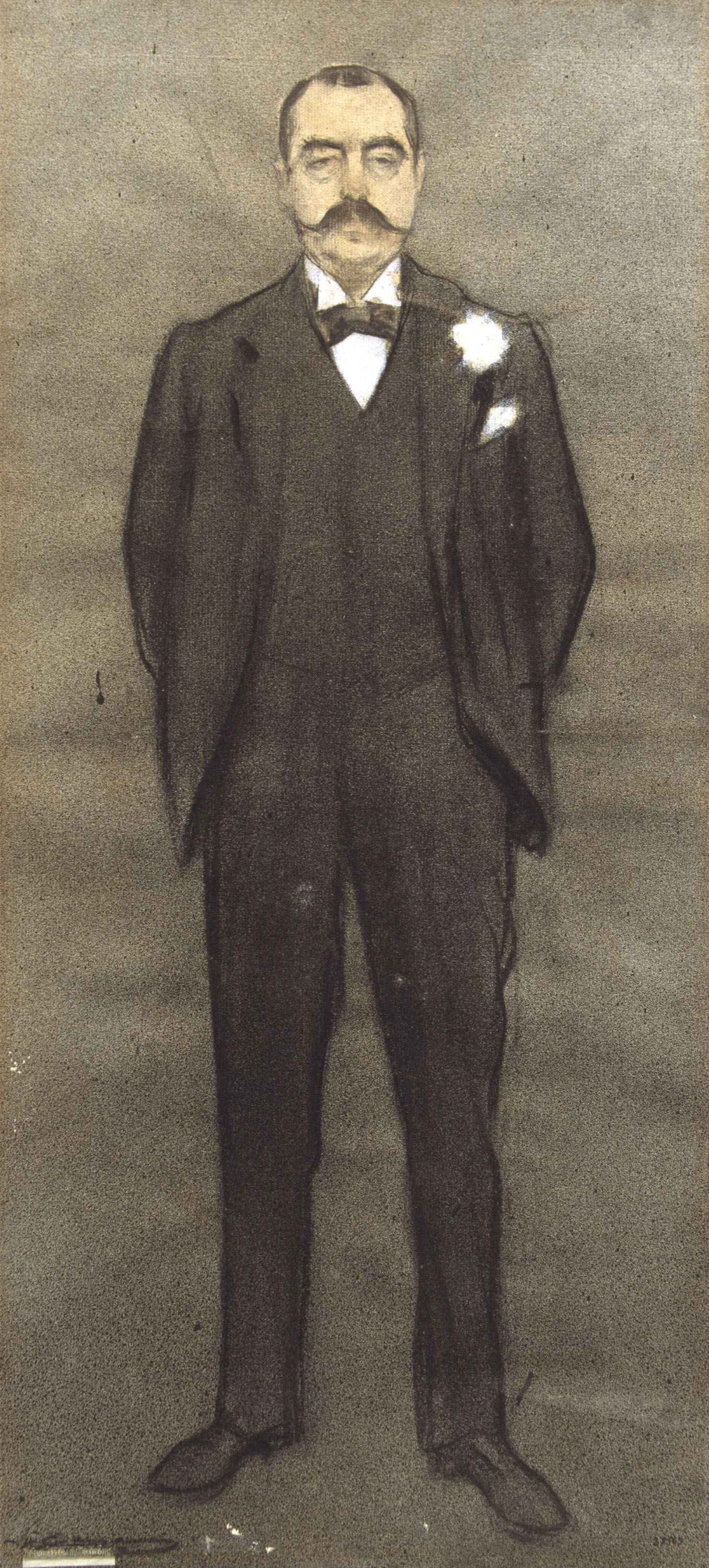 image for: Ramon Casas - Retrat d'Albert Bernís - Cap a 1897-1899
