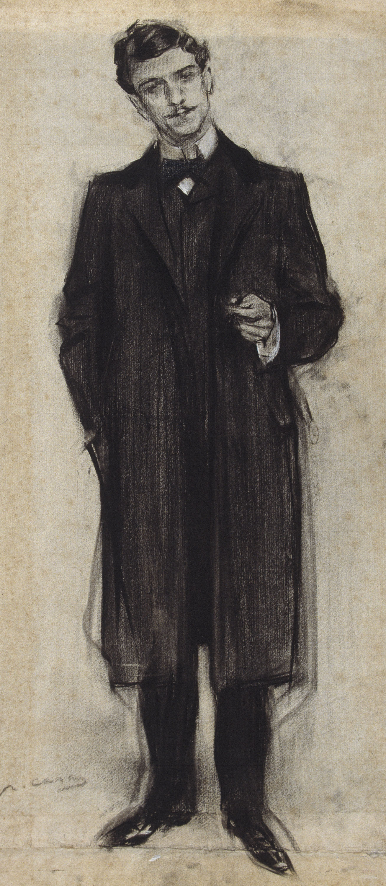 image for: Ramon Casas - Retrat de José León Pagano - 1901