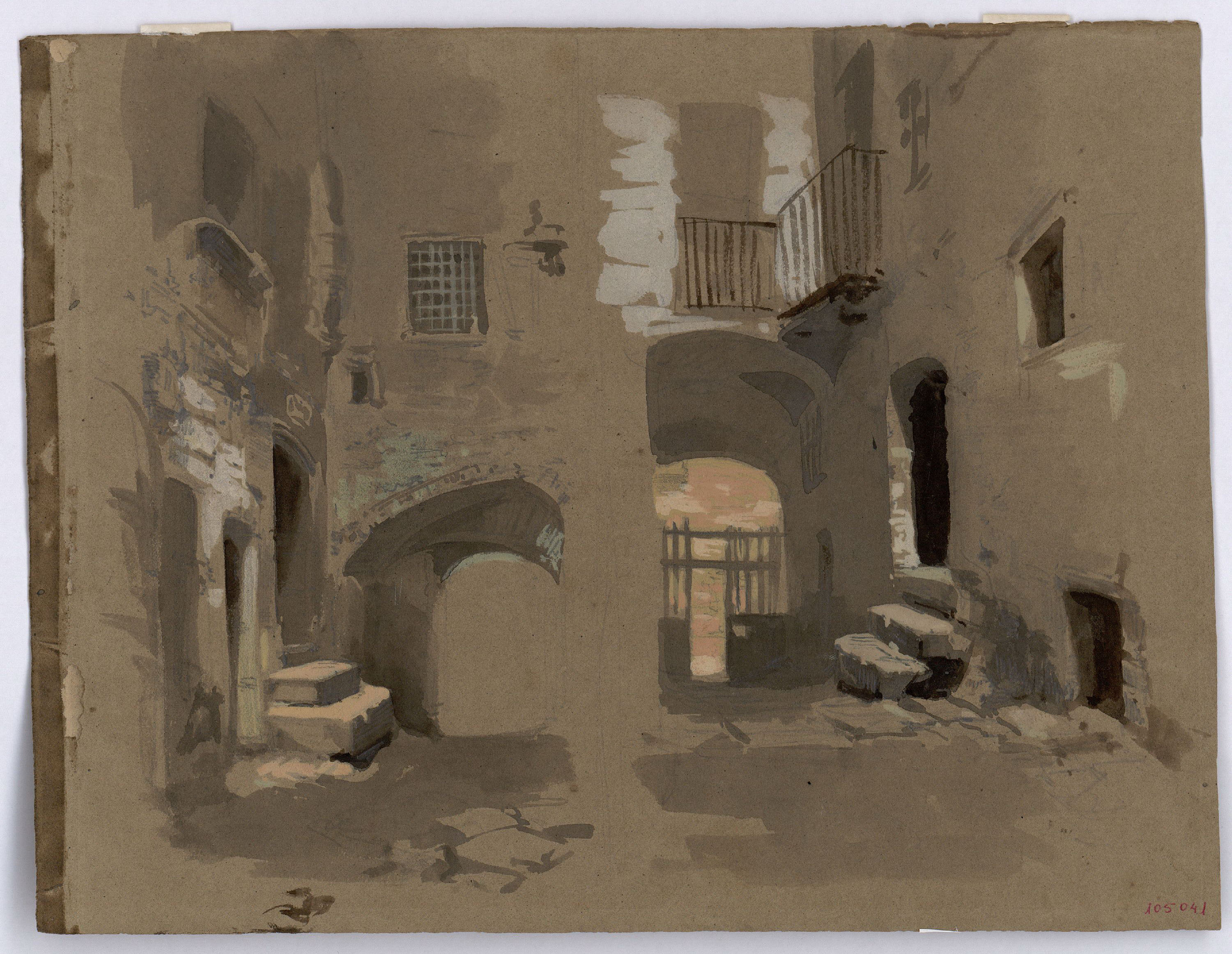 image for: Marià Fortuny - Carrer - Cap a 1870-1872