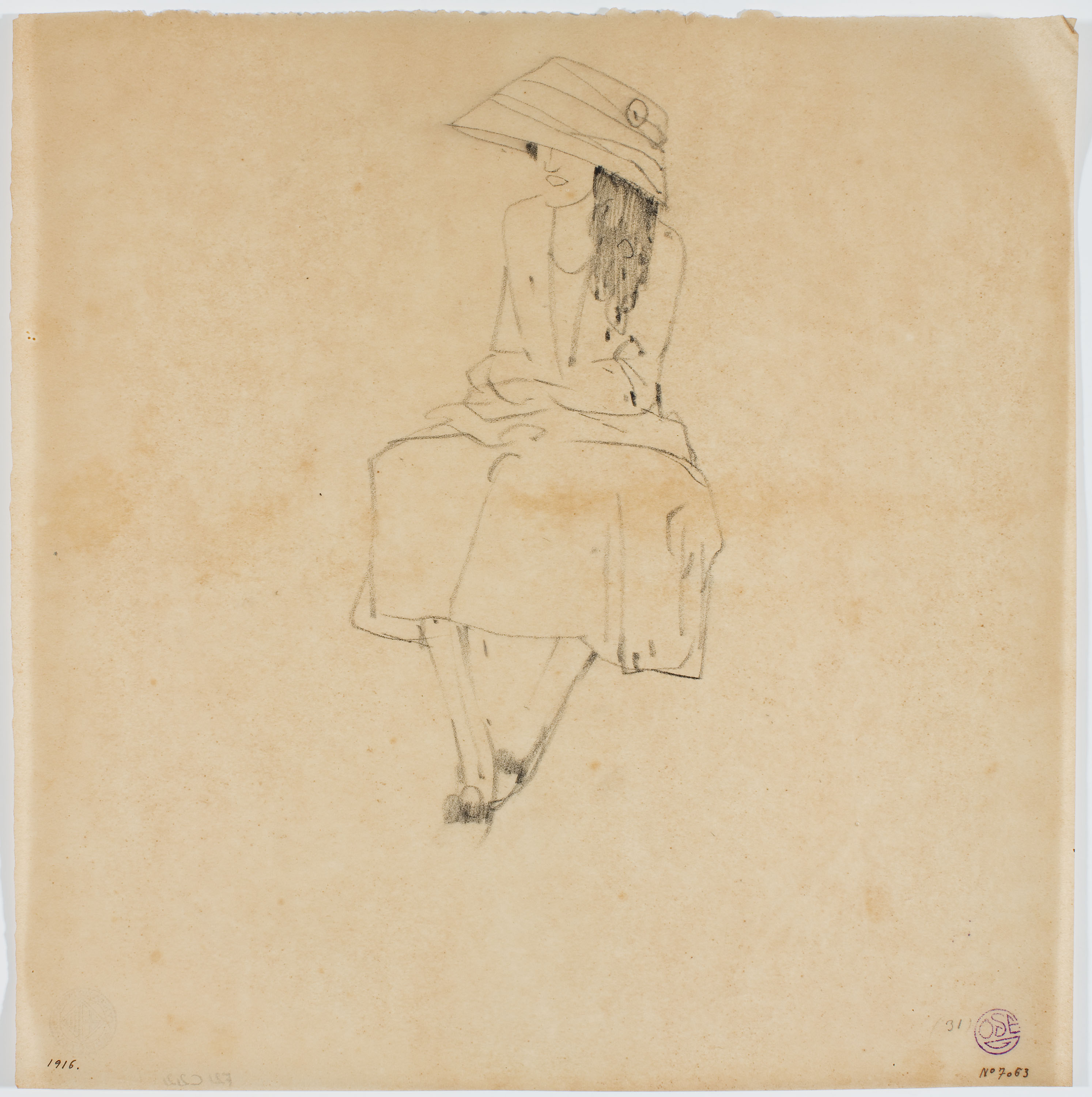 image for: Francesc Xavier Gosé - Noia asseguda - Cap a 1910