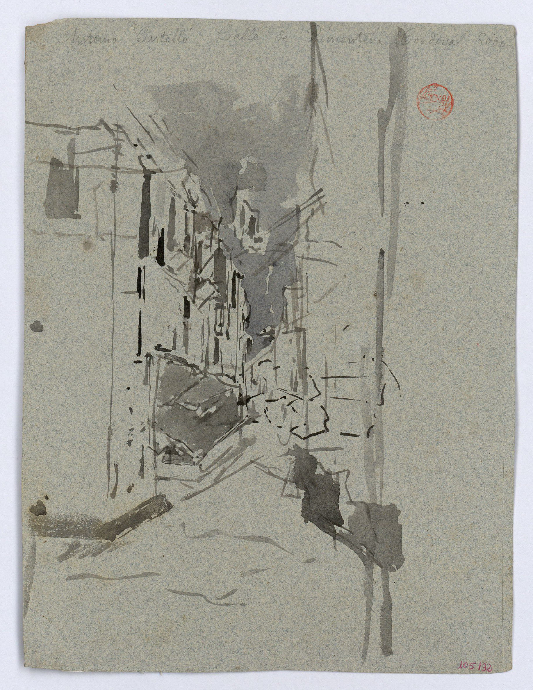 image for: Marià Fortuny - Carrer Pimentera de Còrdova - Cap a 1868-1869