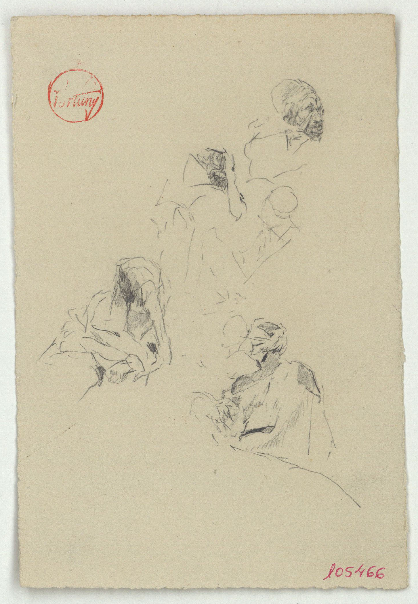 image for: Marià Fortuny - Marroquins - Cap a 1860-1862