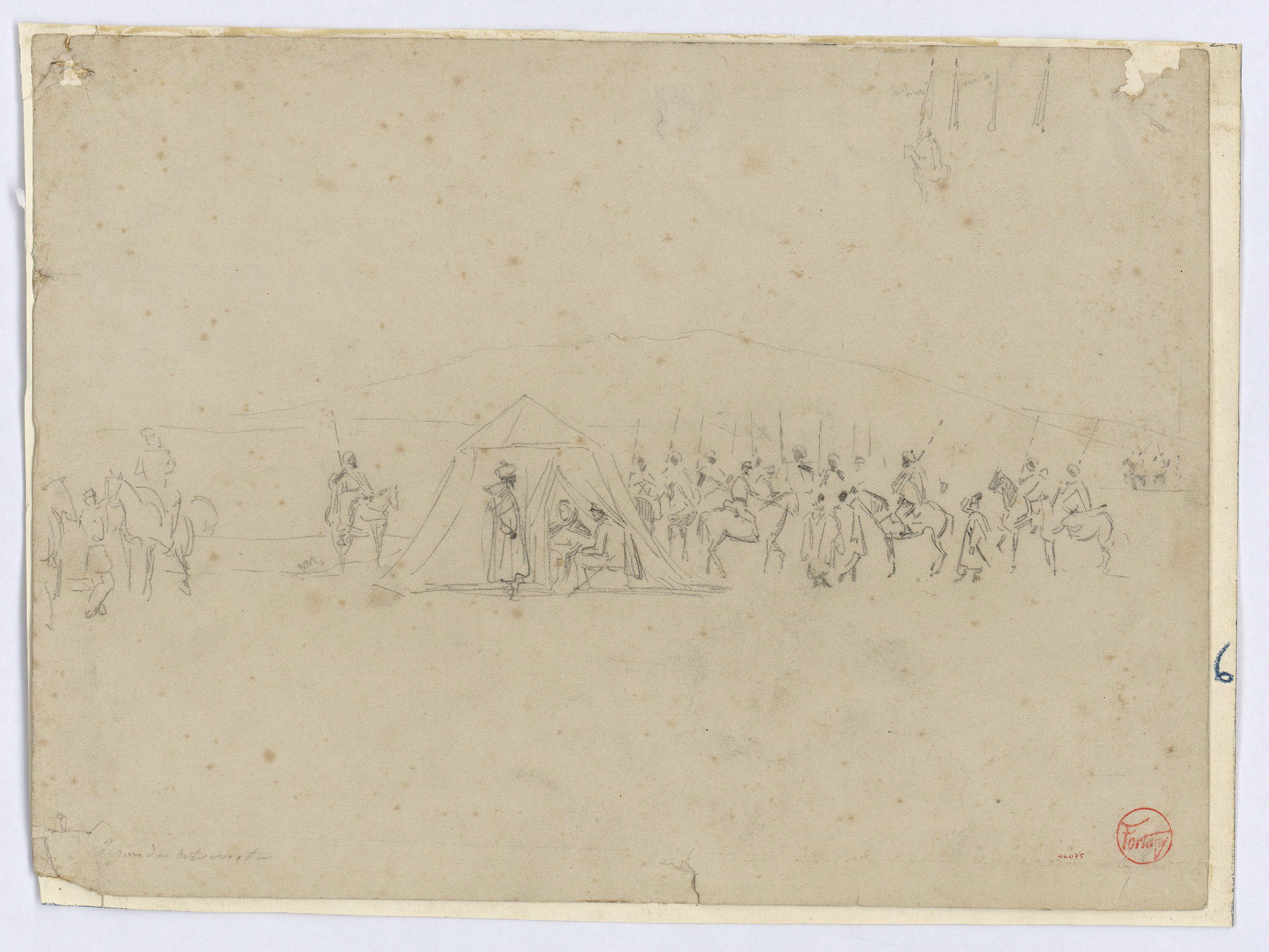 image for: Marià Fortuny - Segunda entrevista - Cap a 1860