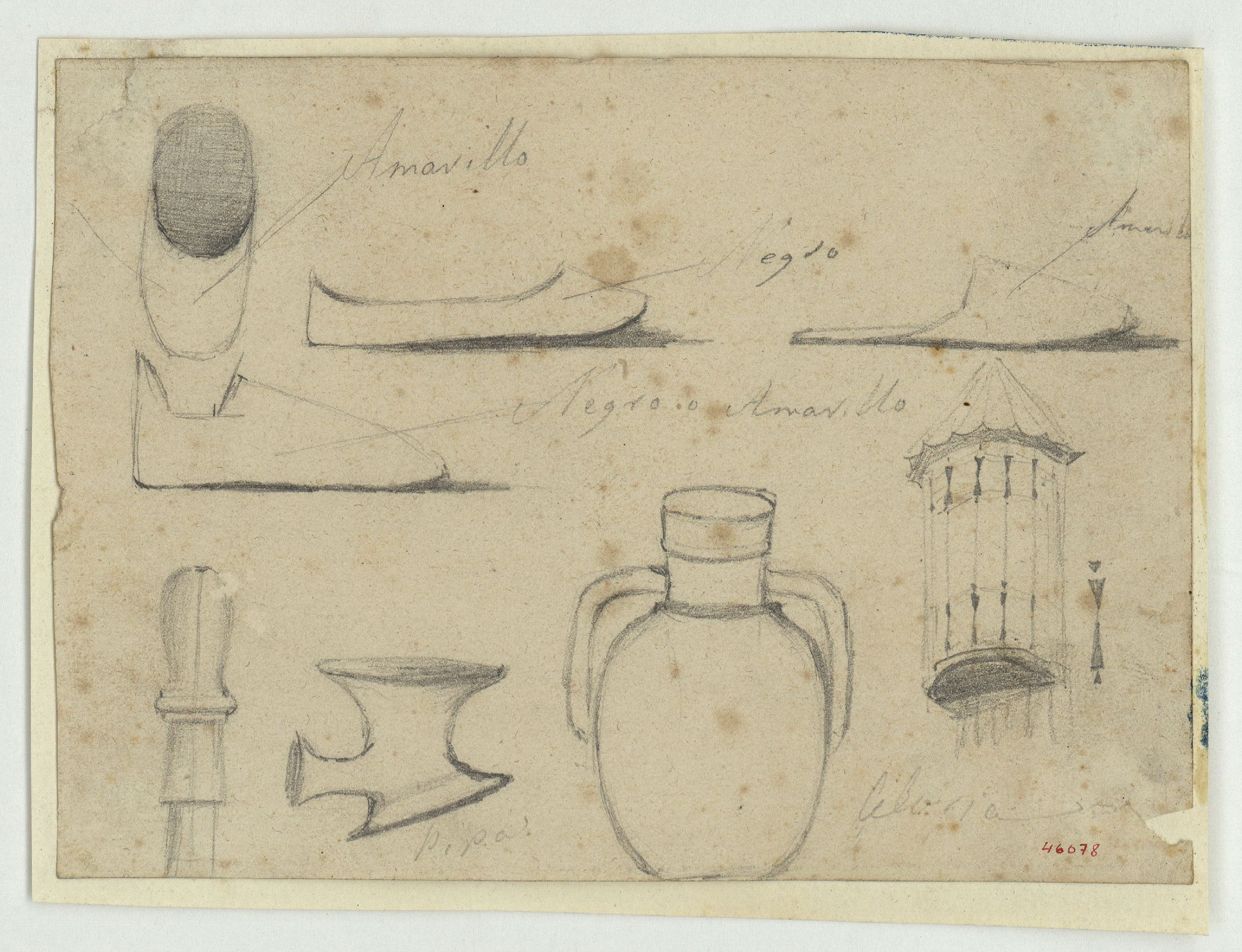 image for: Marià Fortuny - Sabates i altres objectes d'estil musulmà - Cap a 1860-1862