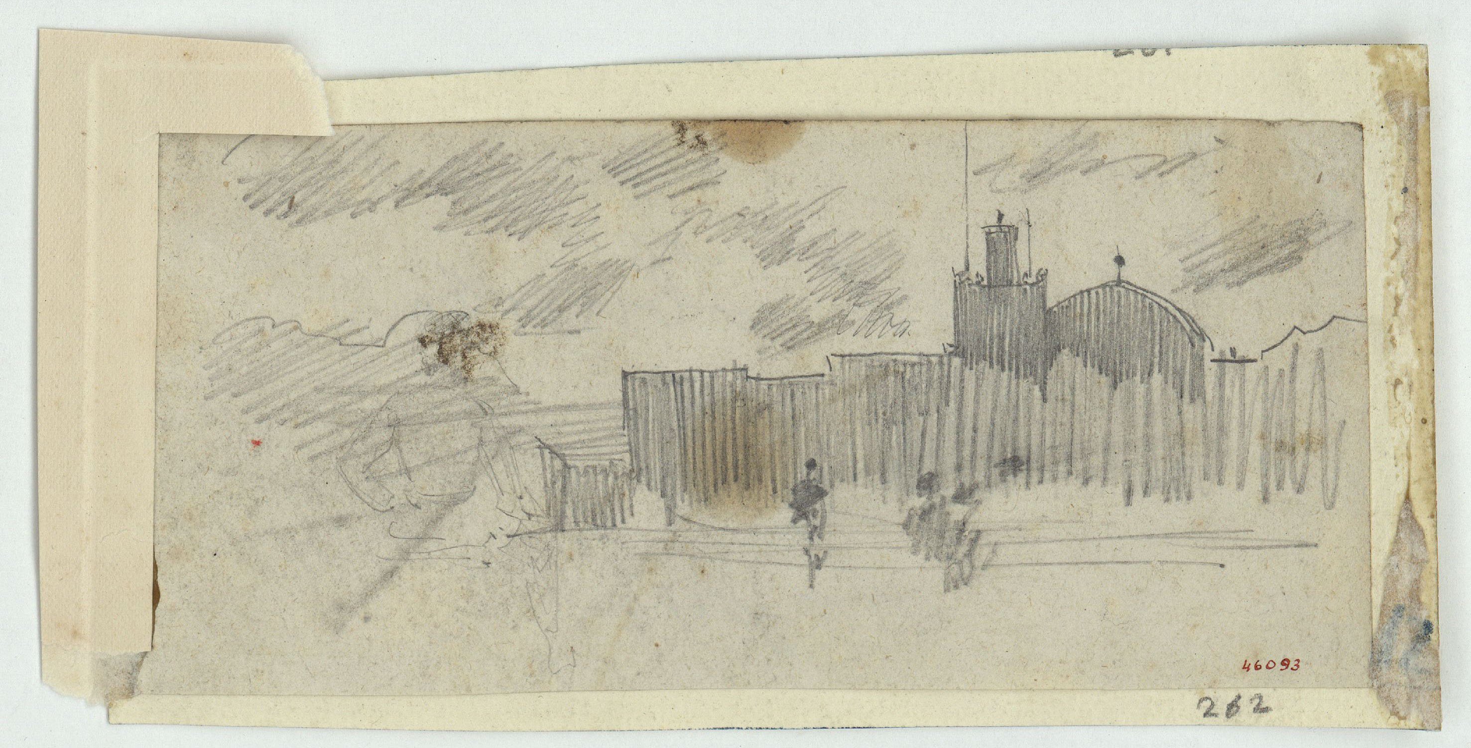 image for: Marià Fortuny - Població marroquina - Cap a 1860-1862