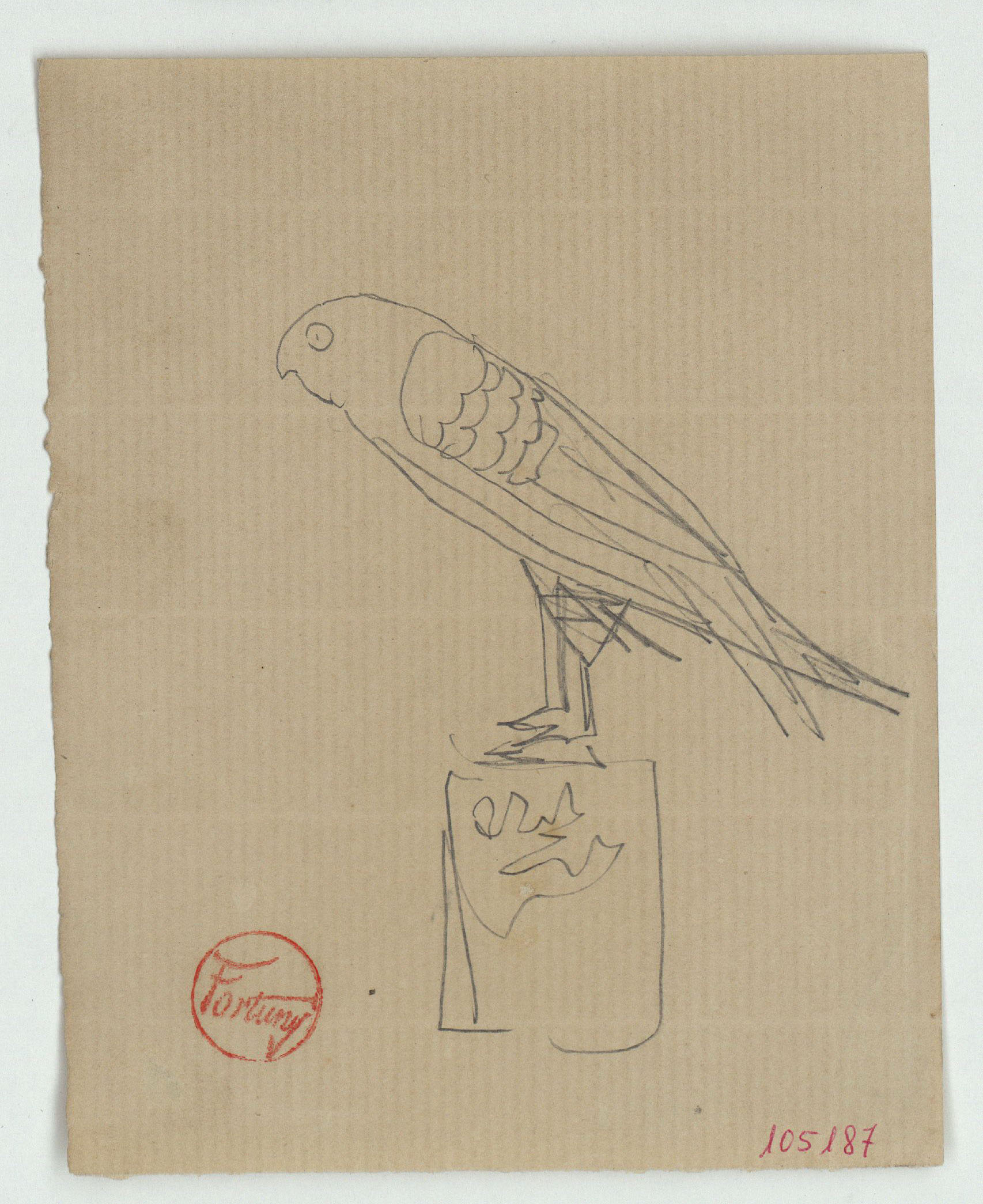 image for: Marià Fortuny - Cotorra - Cap a 1863-1872