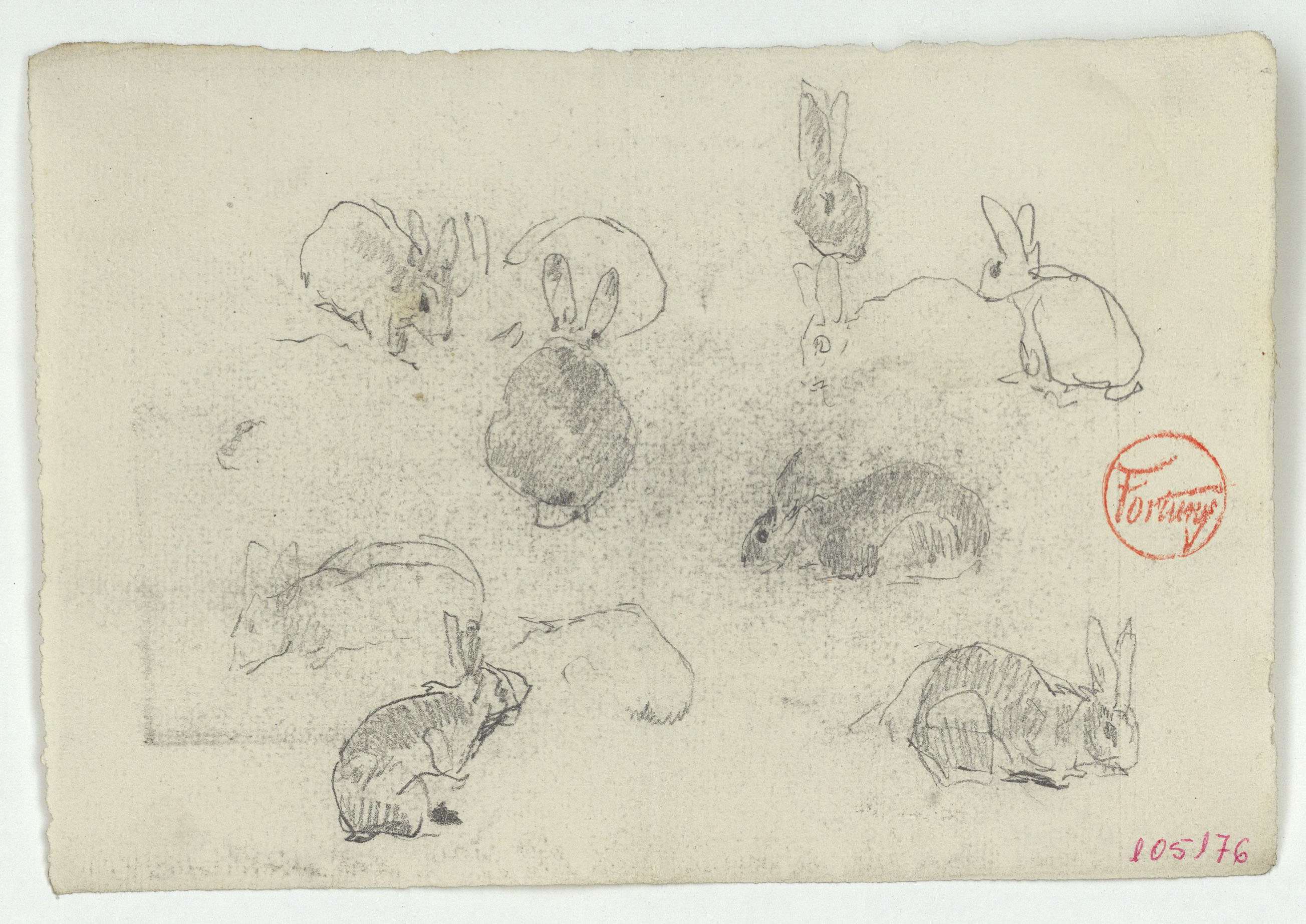 image for: Marià Fortuny - Estudi per al quadre «Dinar a l'Alhambra» - Cap a 1871