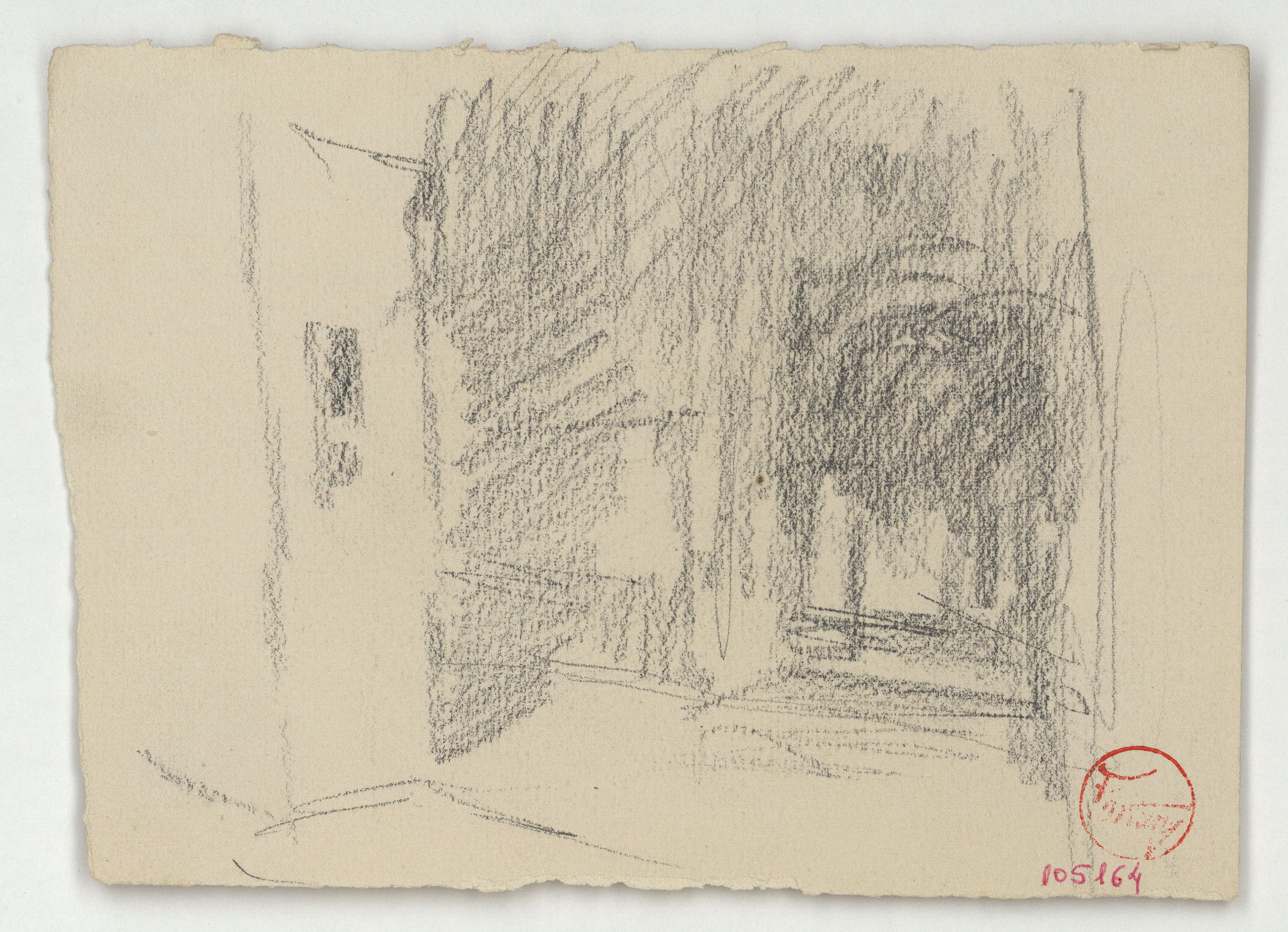 image for: Marià Fortuny - Esbós d'interior - Cap a 1871