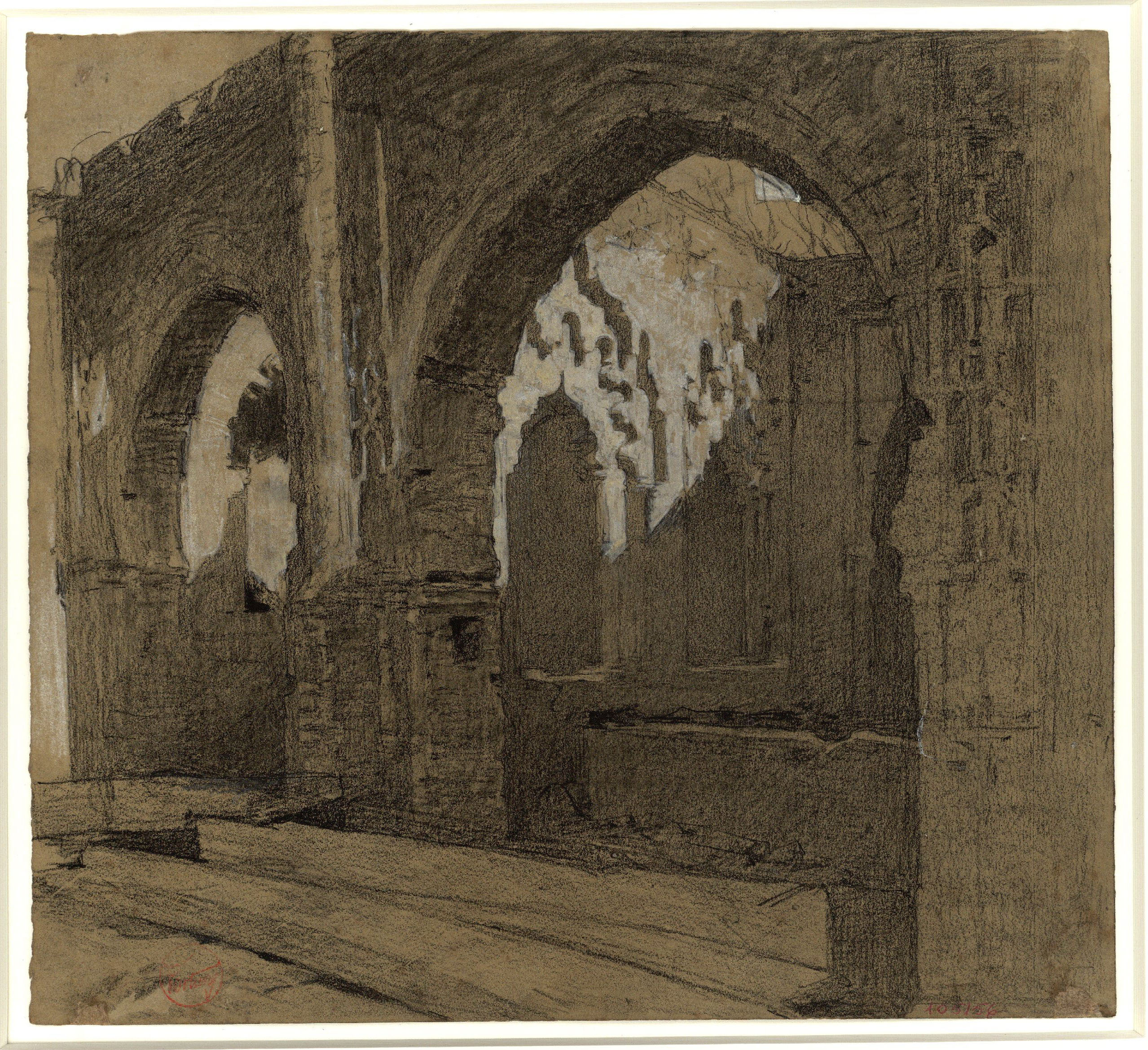 image for: Marià Fortuny - Banys de Tànger - Cap a 1862