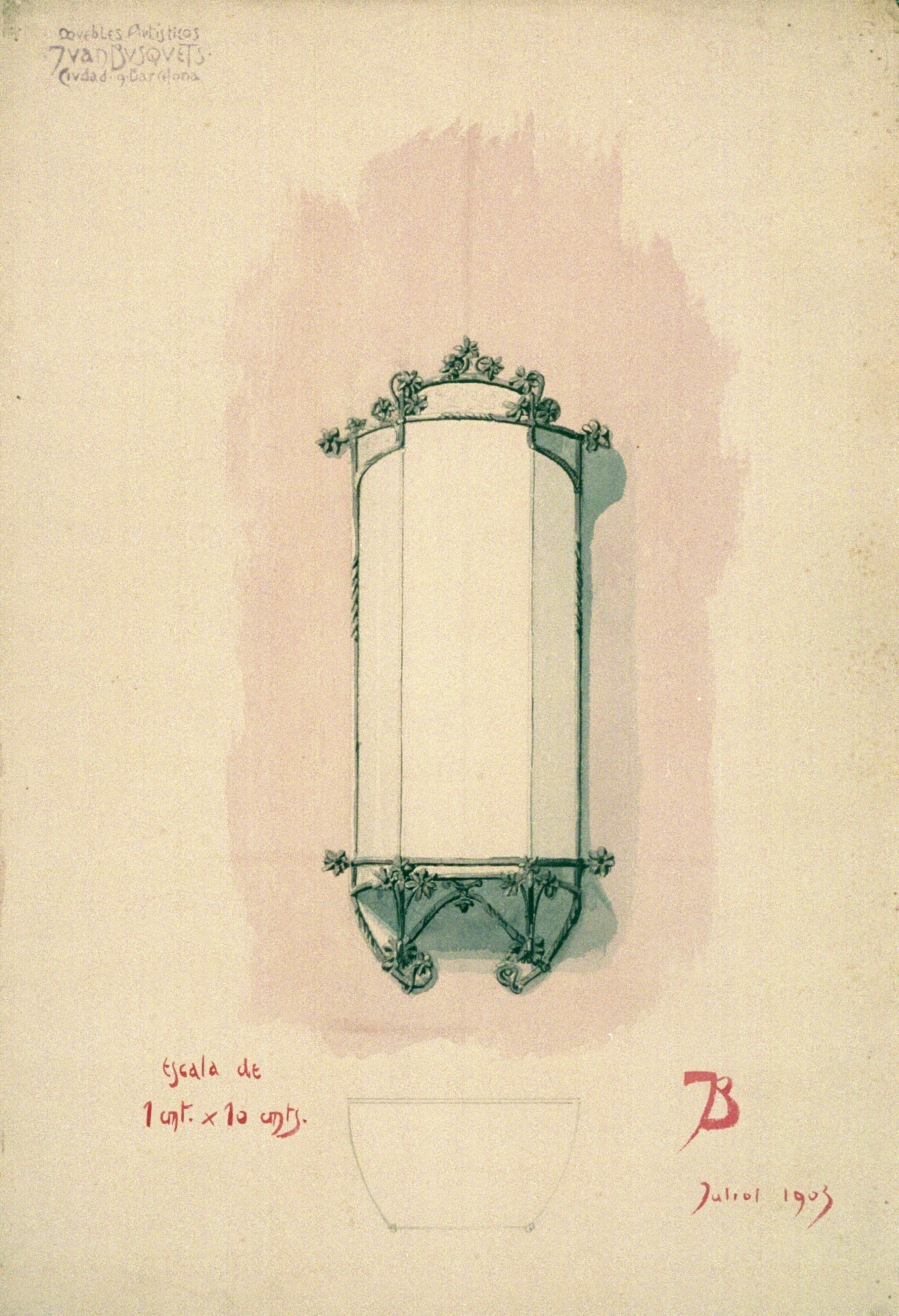 image for: Joan Busquets - Mirall - 1903