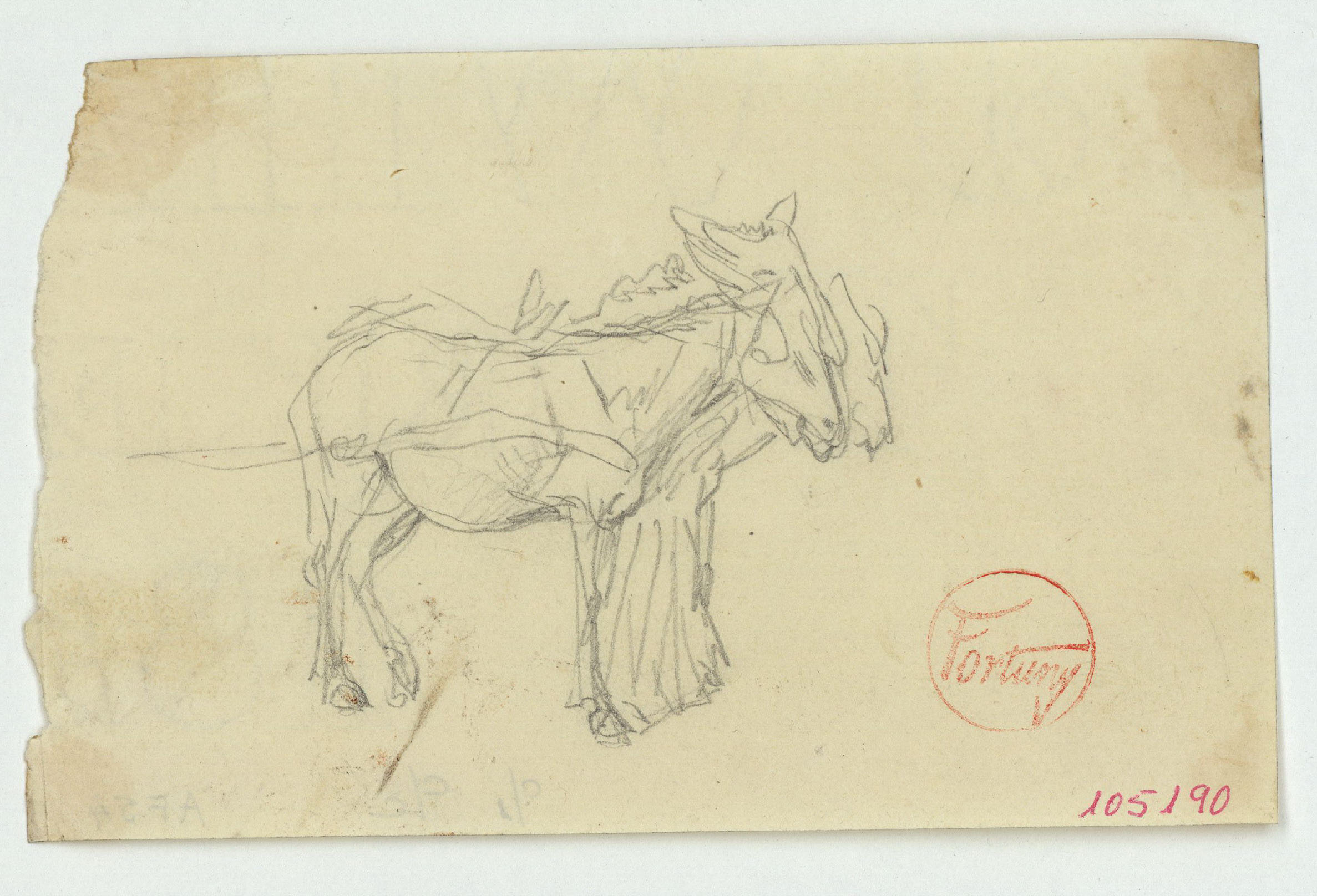 image for: Marià Fortuny - Rucs - Cap a 1860-1862