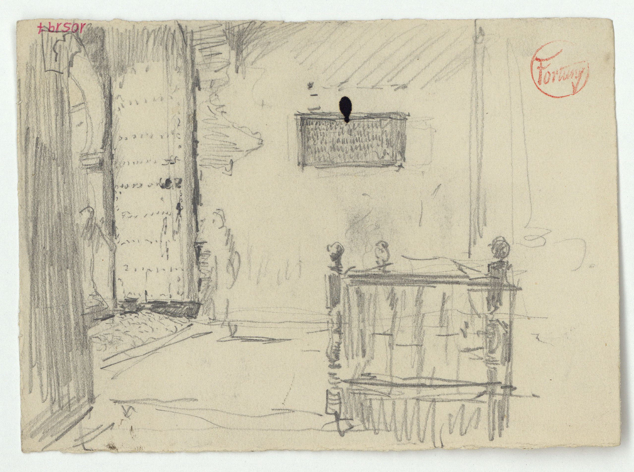 image for: Marià Fortuny - Interior d'una casa d'estil musulmà - Cap a 1860-1862