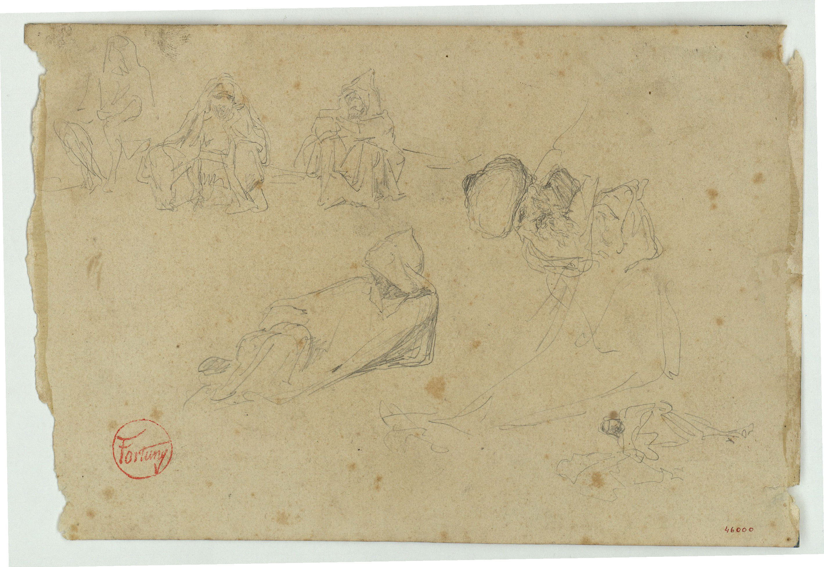 image for: Marià Fortuny - Marroquins - Cap a 1860-1862