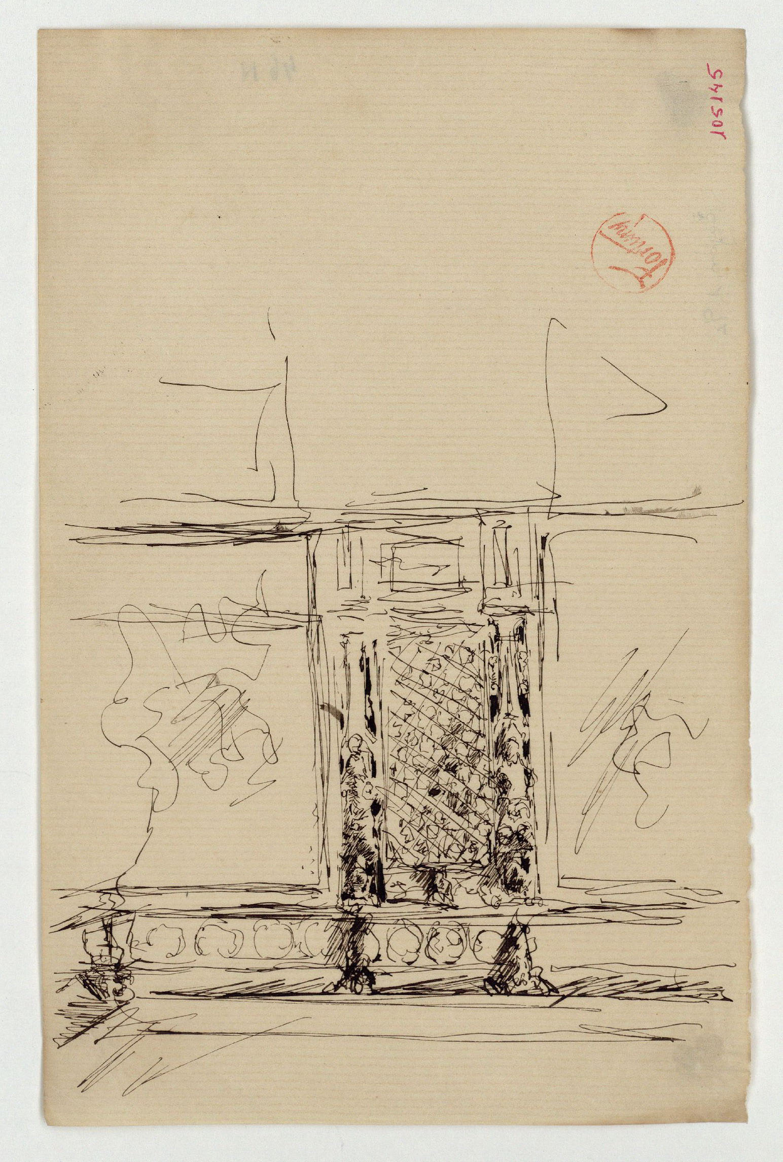 image for: Marià Fortuny - Ornamentació d'una estança - Cap a 1863-1868