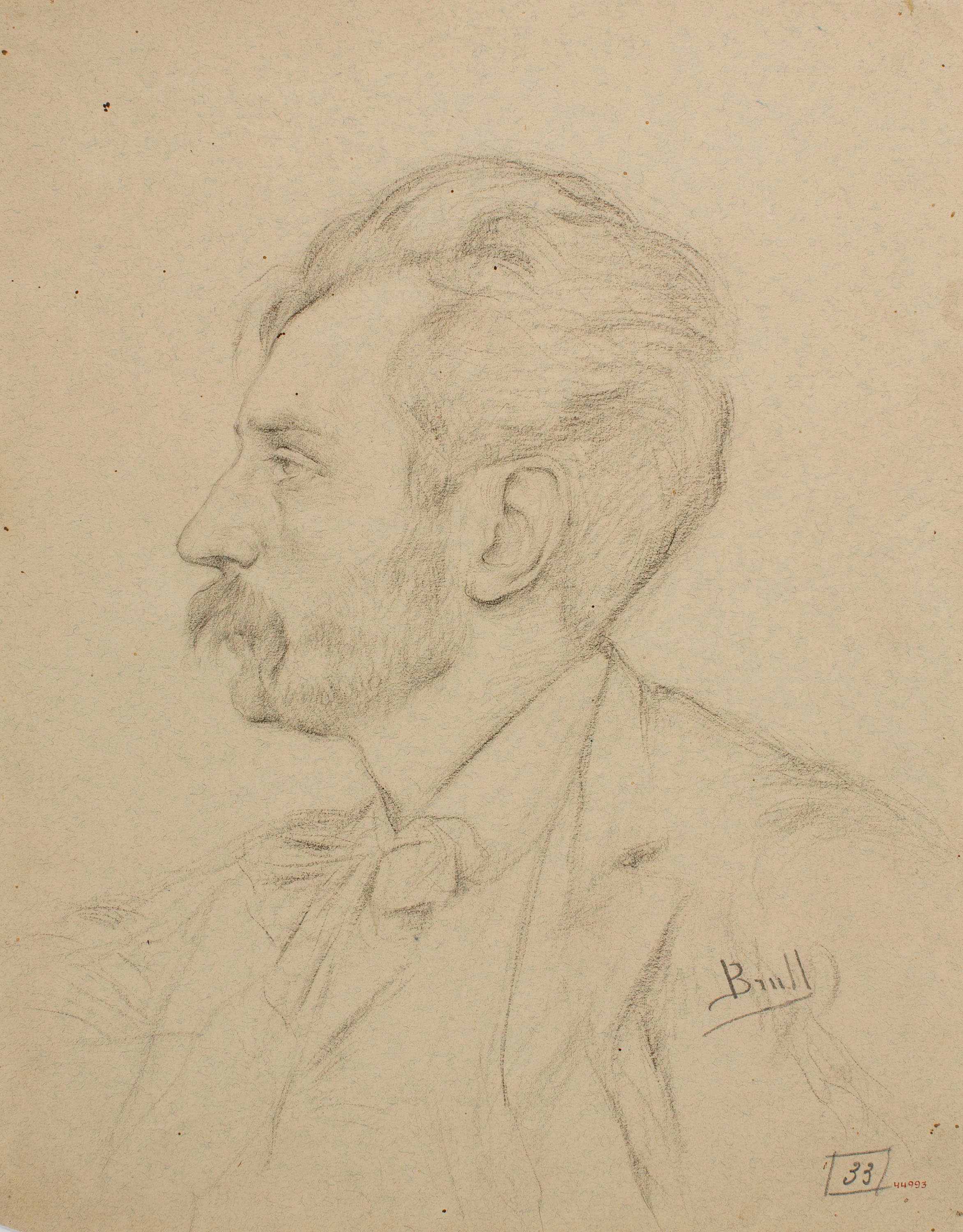 image for: Joan Brull - Bust d'un artista - Cap a 1890-1900