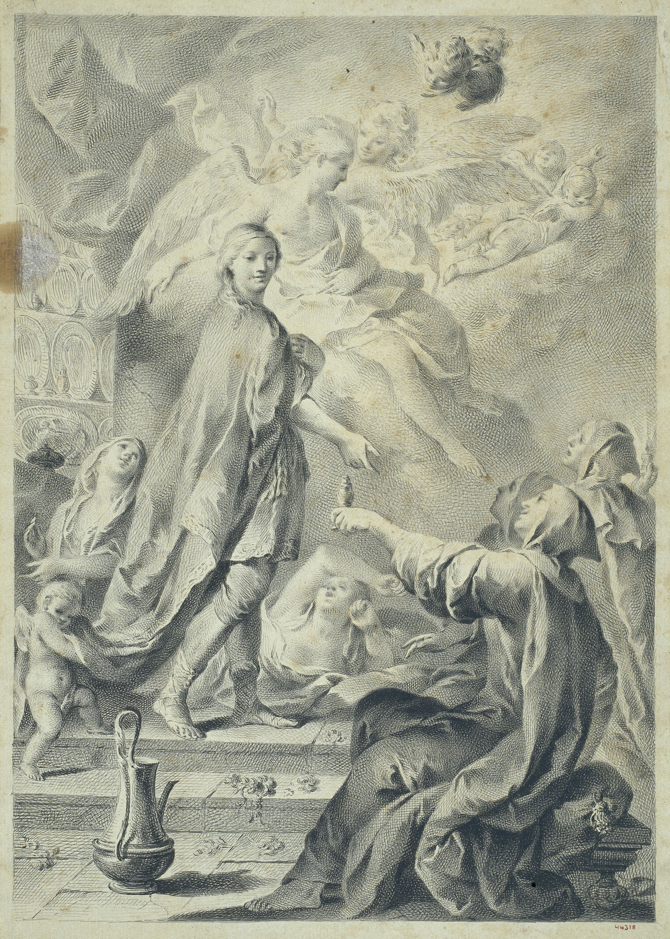image for: José Camarón - Paràbola de les verges nècies i prudents - Cap a 1761