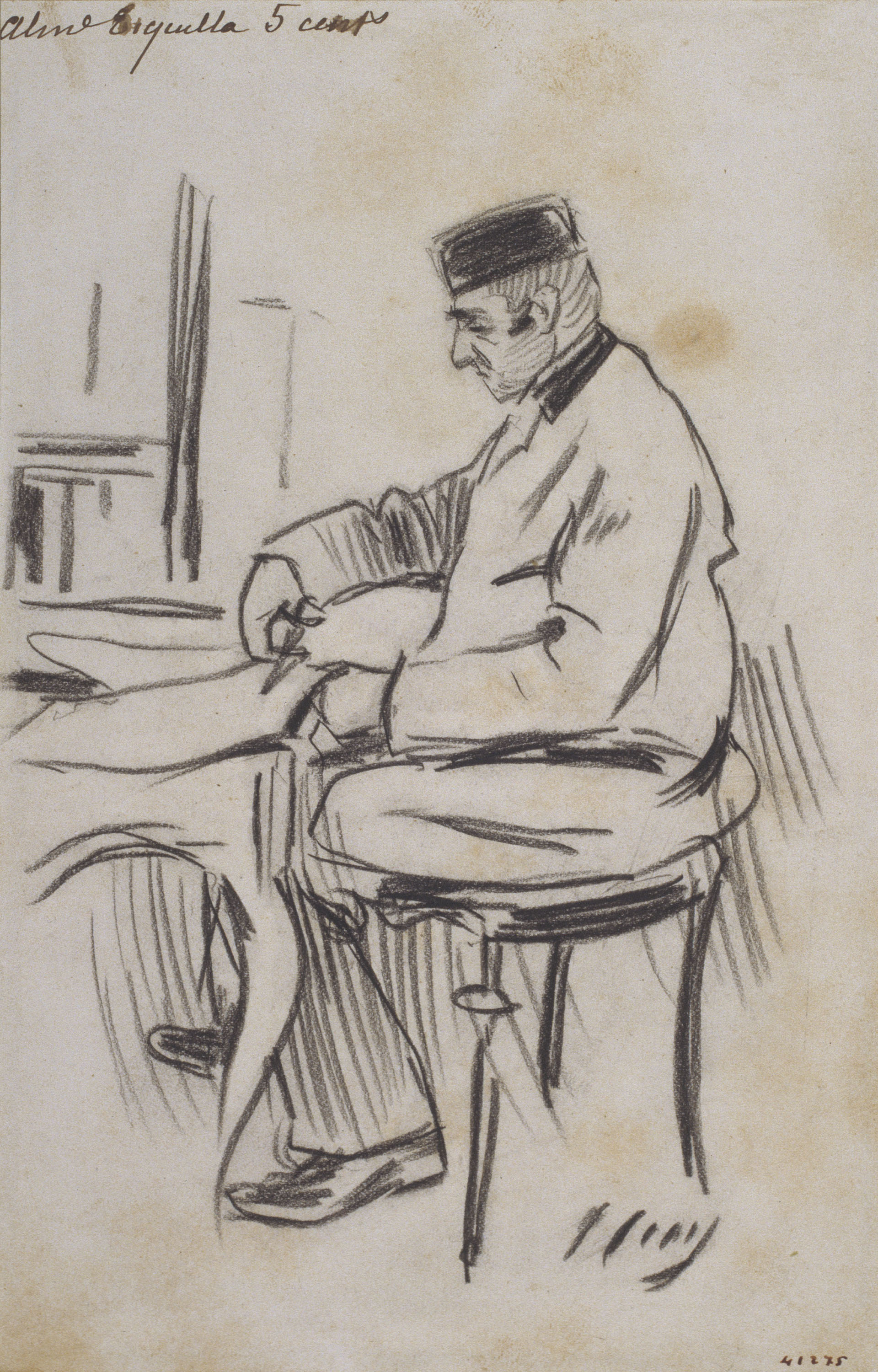 image for: Ramon Casas - Tallant cupons - 1891