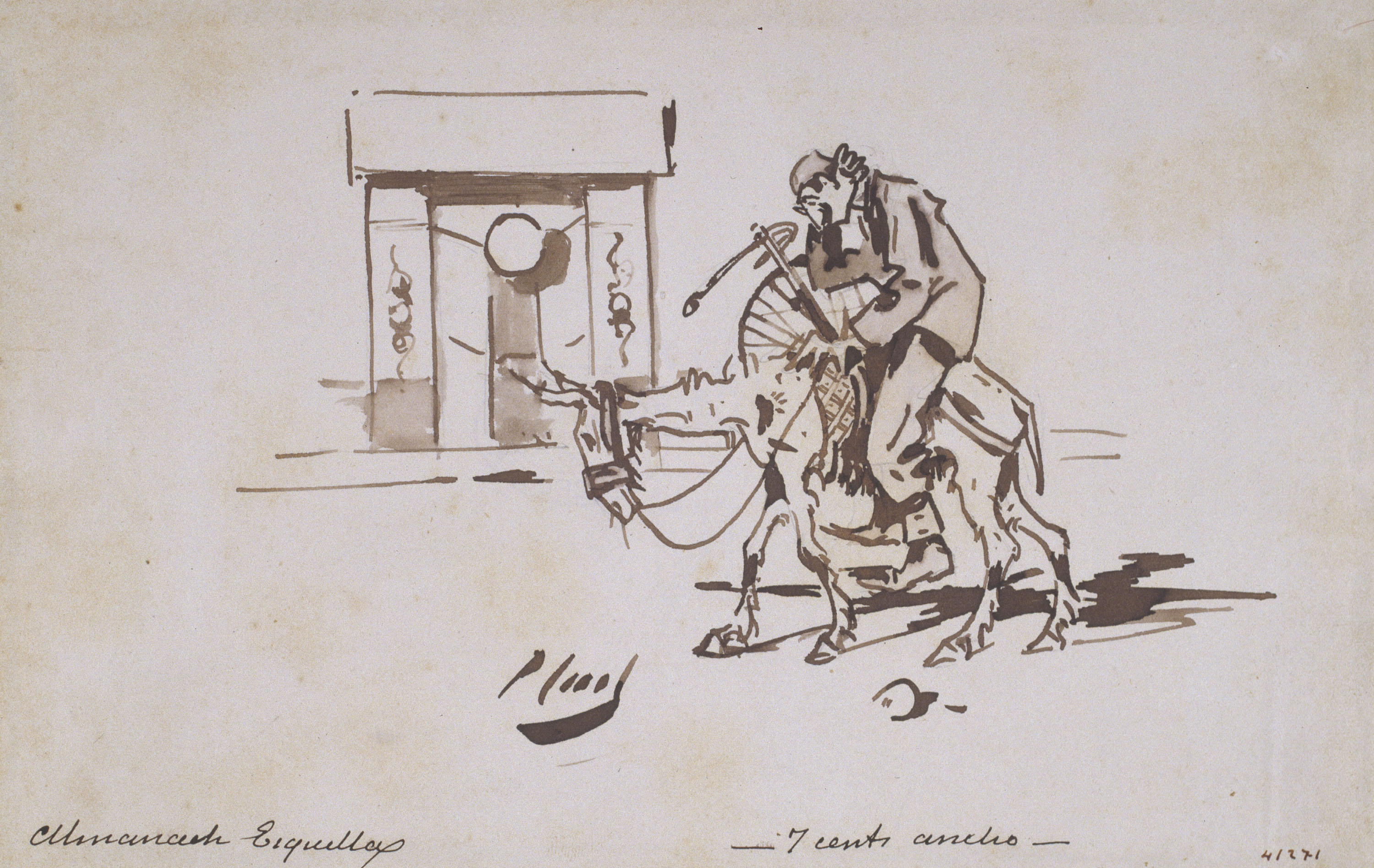 image for: Ramon Casas - Ciclista. La tornada - Cap a 1890